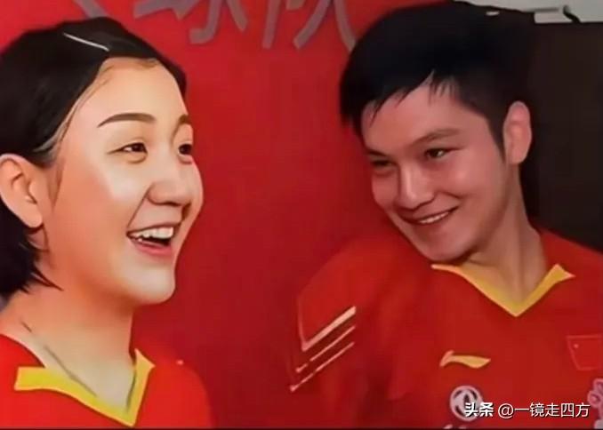 樊振东还能再可爱点儿吗，站在梦姐边上，这小眼神，谁受得了[捂脸]