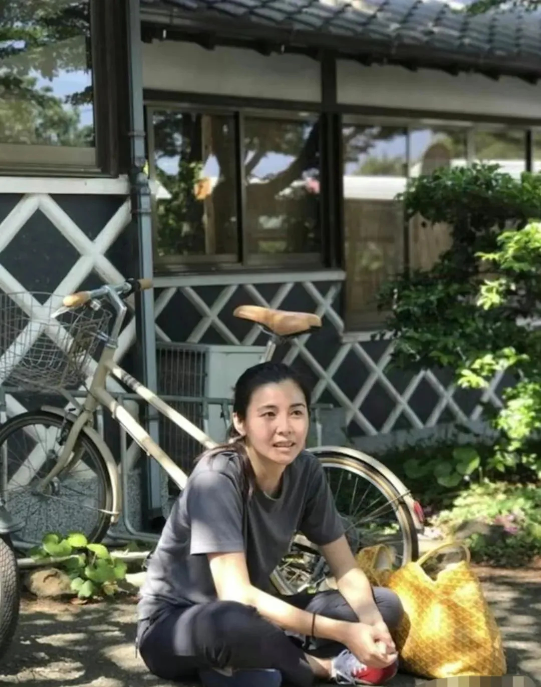 郑伊健和妻子定居日本，过着传说中的田园气息，我搞不懂内地山川和河流，是入不了你们