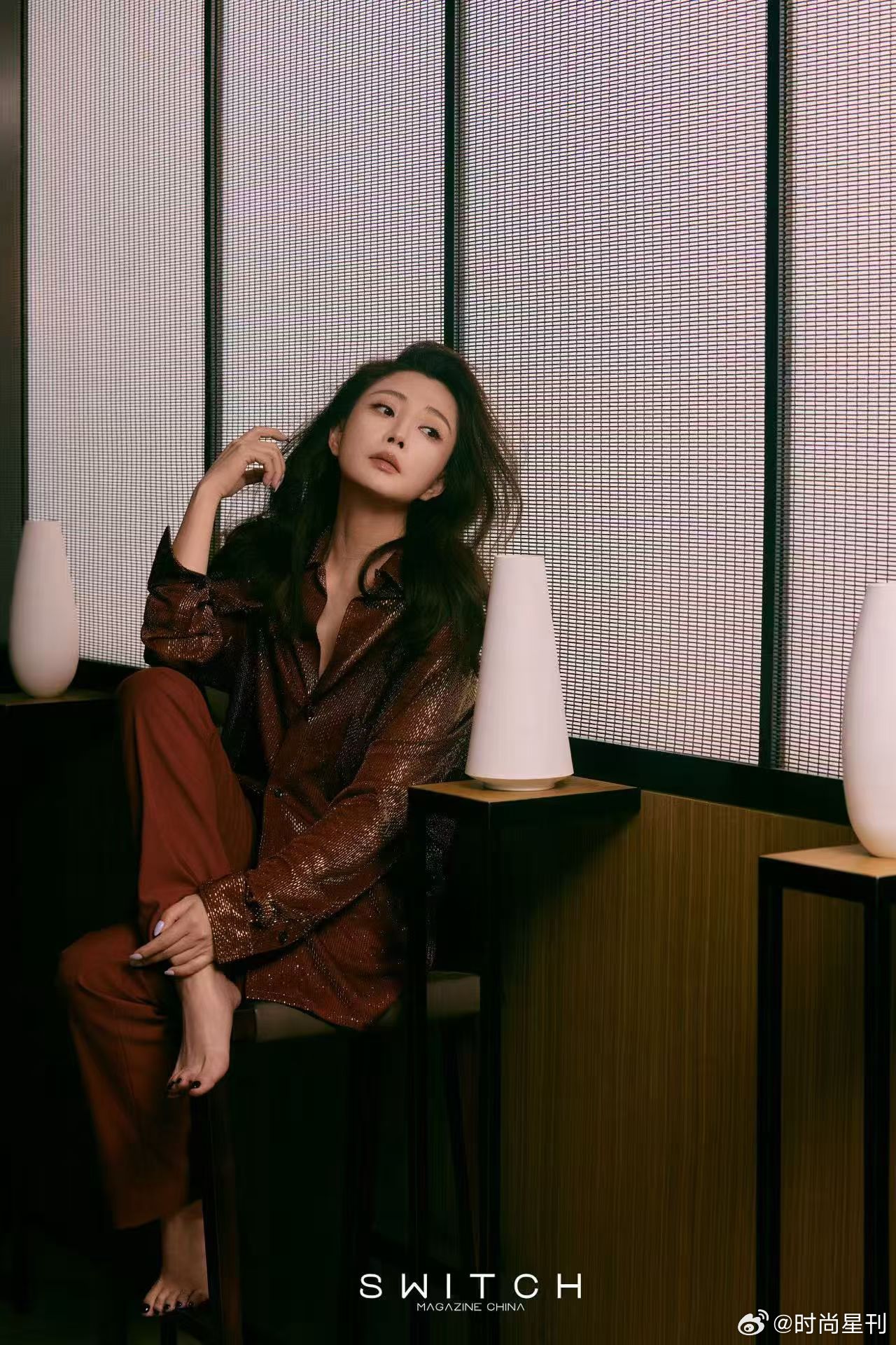 殷桃殷桃SWITCH创刊封面殷桃张弛之间 整个人散发出一种让人舒服的气息——是一