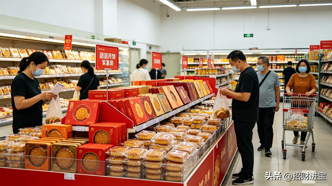 我发现，今年的中秋节有几个反常的现象:
​​各商超不再大力搞月饼促销
​往年，离