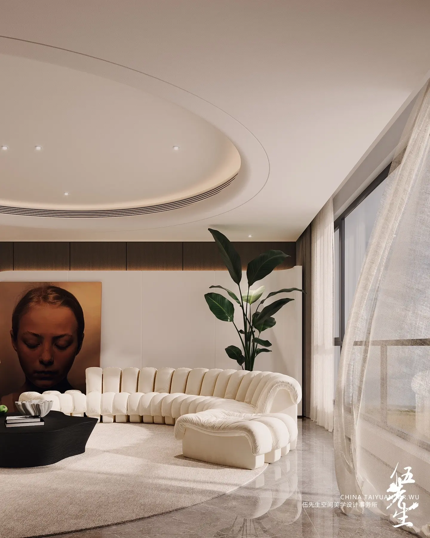 设计师伍先生。一个简单的家装案例分享