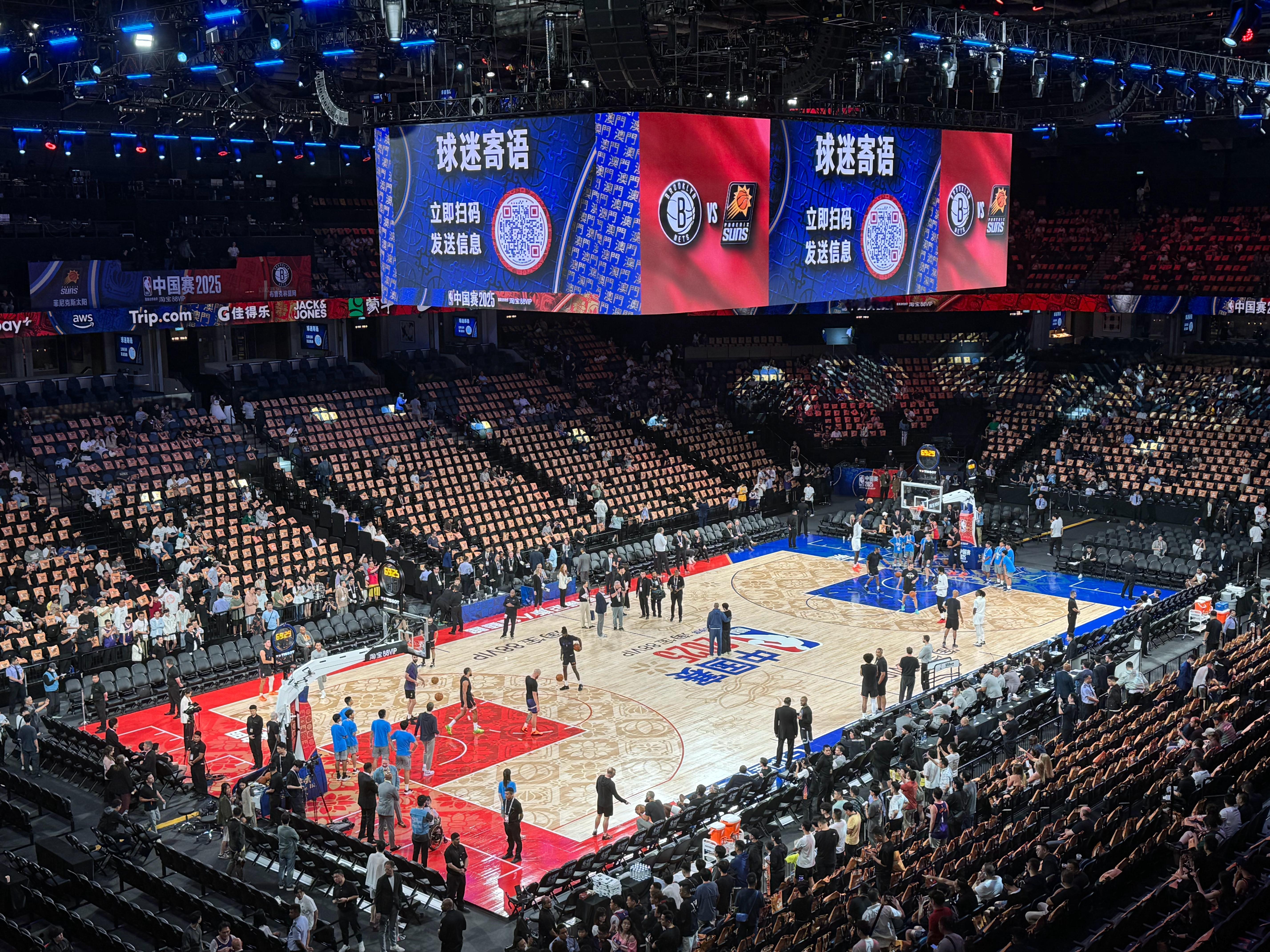 山顶的朋友[哈欠]NBA中国赛2025  ​​​