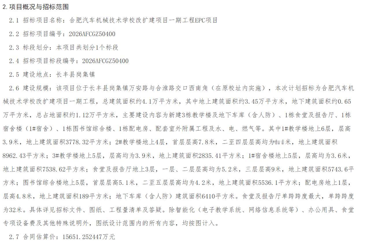 总投约1.56亿！[机智]
合肥一学校改扩建！[灵光一闪]
从合肥了解到，
合肥