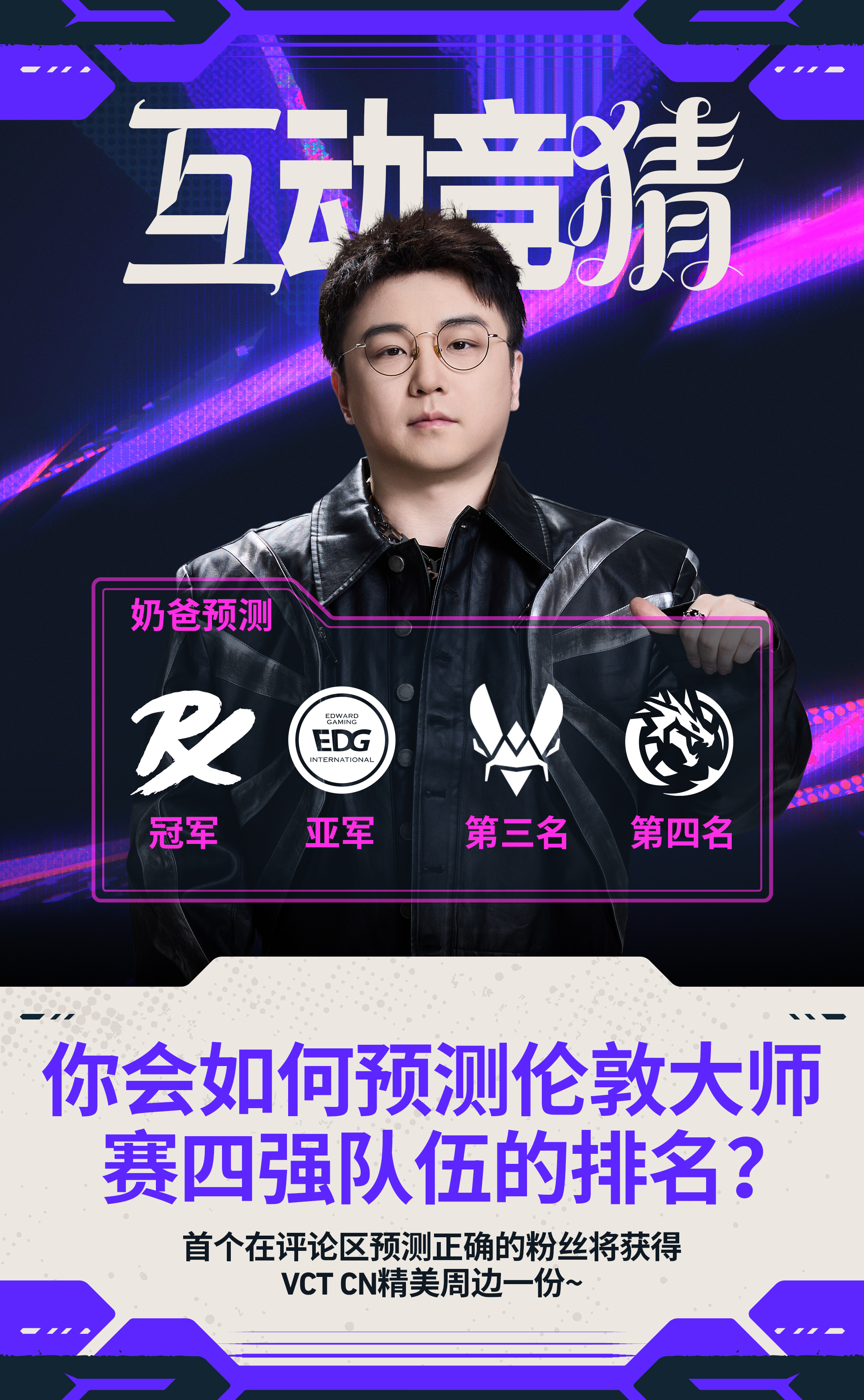 无畏契约伦敦大师赛 无畏契约电竞伦敦大师赛四强队伍即将展开最后的角逐！我们邀请了