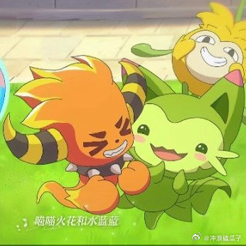 谁把洛天依星瞳喊来洛克王国了以前最爱的虚拟歌姬和现在最爱玩的游戏联动了哈哈 