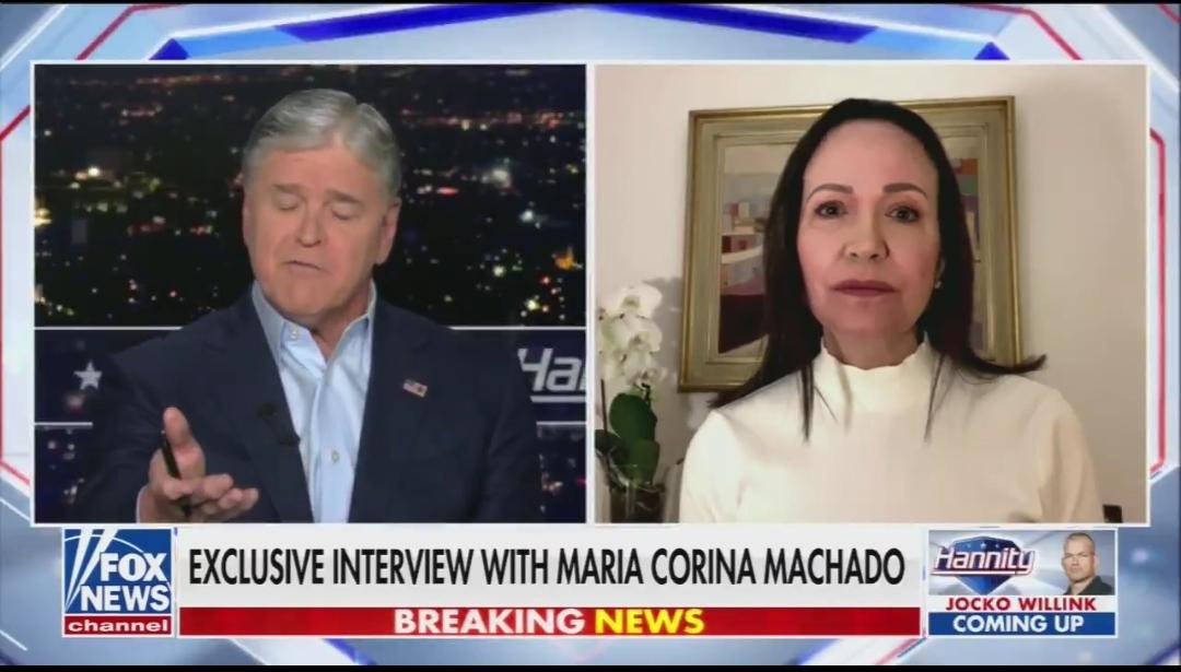 1月6号，委内瑞拉反对派的领导人马查多在接受美国福克斯新闻采访时表示，愿意和特朗