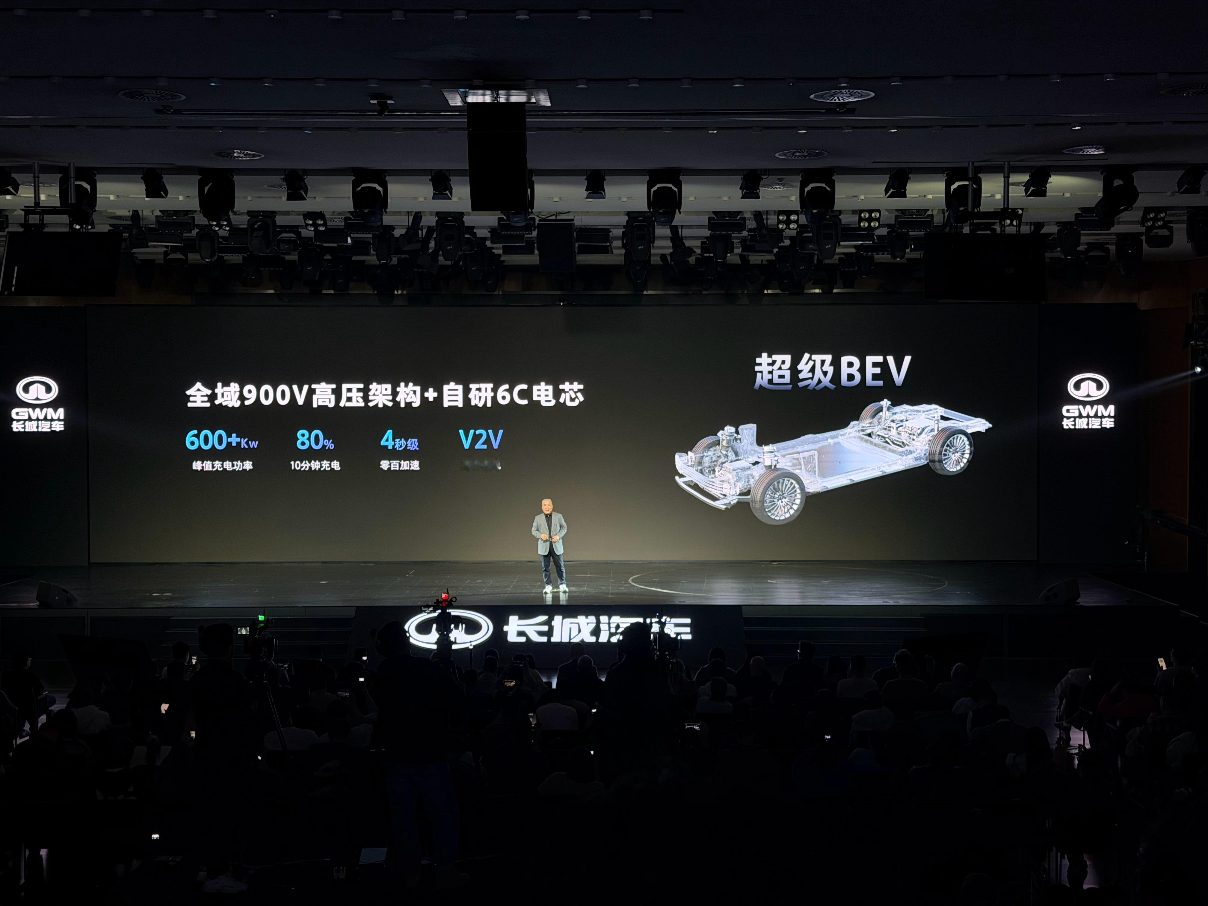 长城归元是汽车界的活字印刷术长城的超级 BEV，纯电要出大车了。900V架构，6