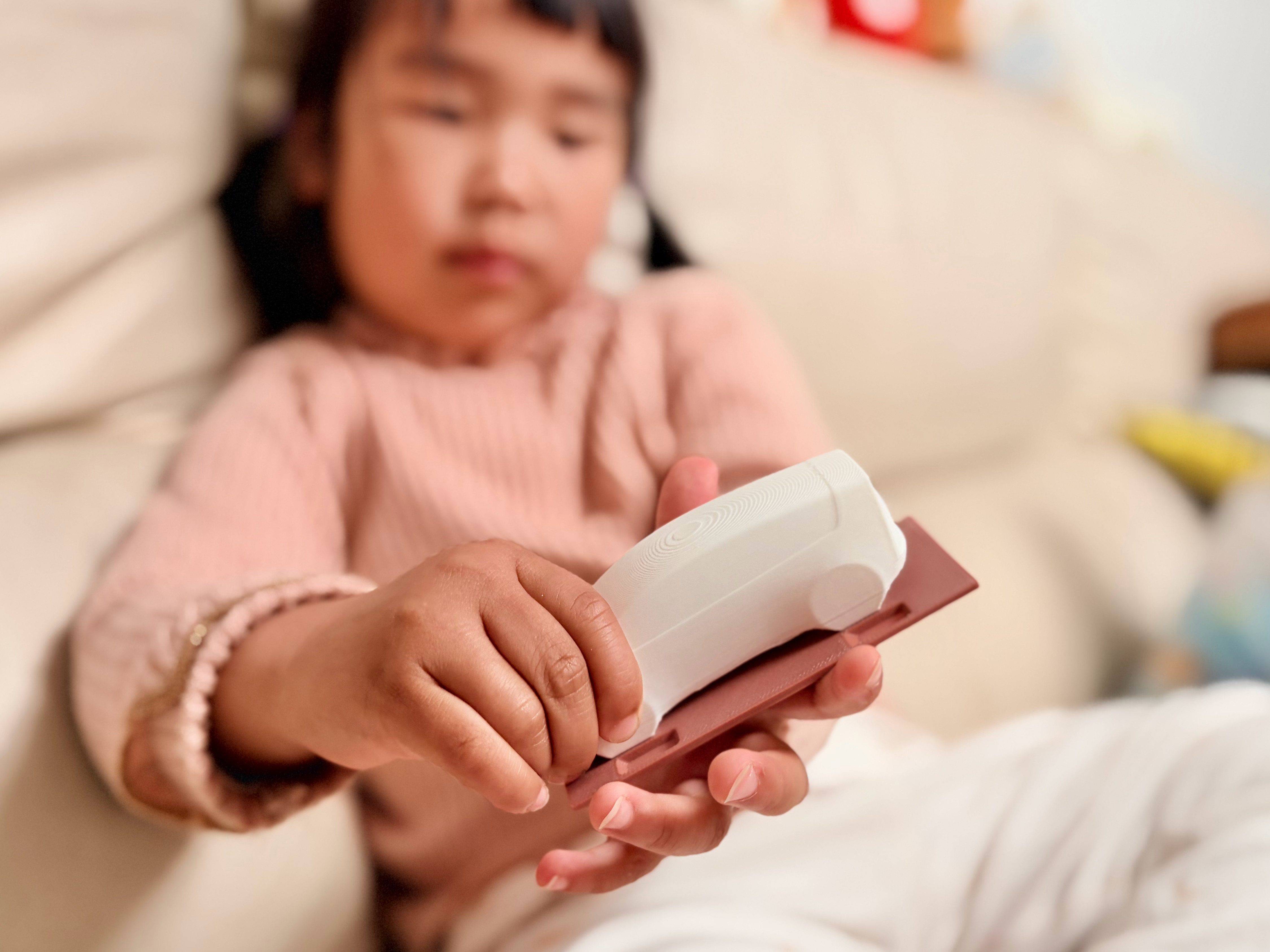 感谢送的3D打印机理想MEGA。本来动了抽奖送人的念头，但女儿说“很喜欢”，还是