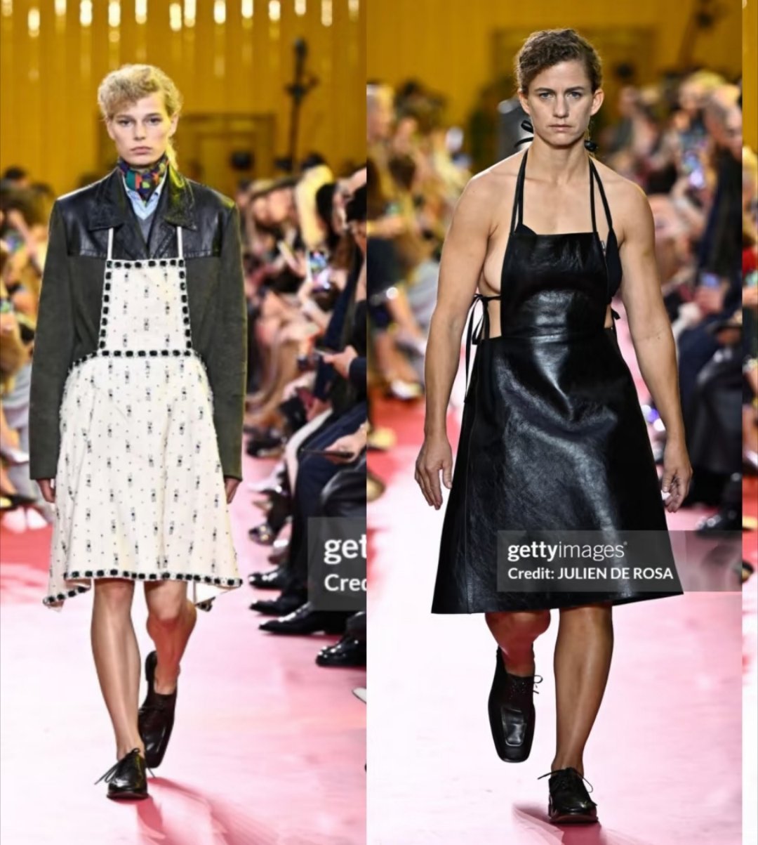 MiuMiu大使们有福了，穿不完的围裙 ​​​