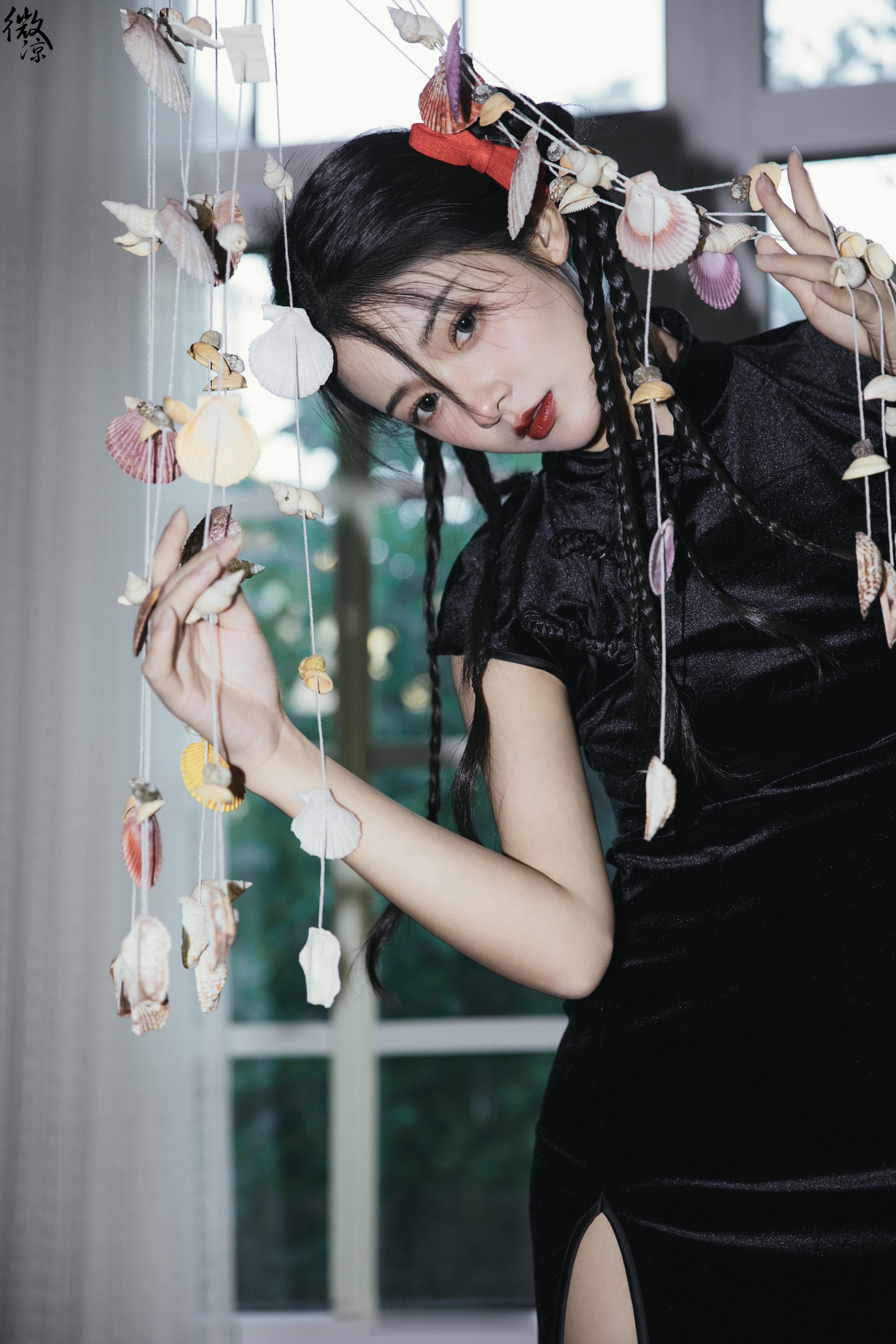 #微凉时光馆##西安约拍[超话]##中式写真# 霸气外露的中华娘 ​​​