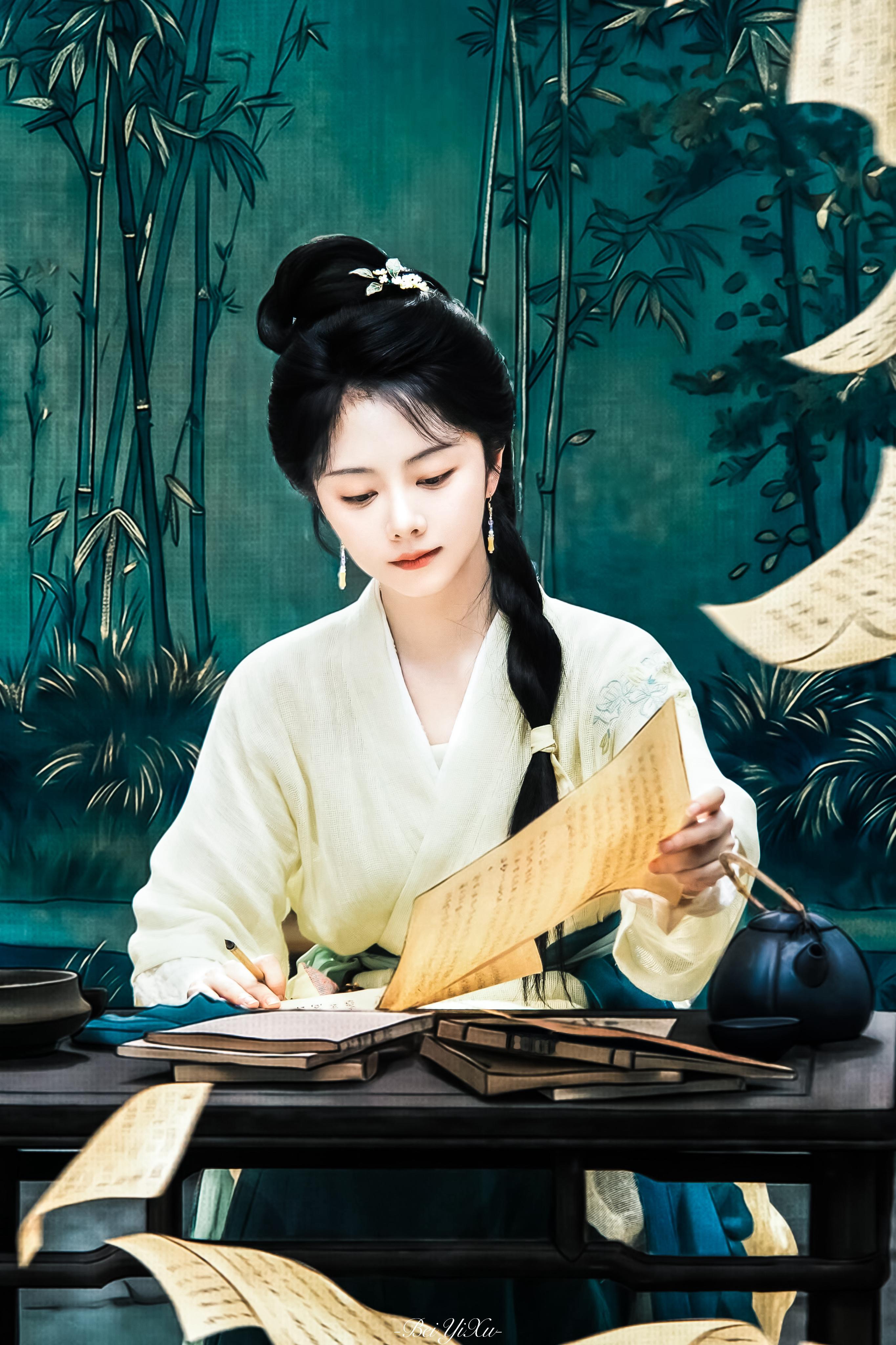 -谭松韵兰香如故 墨书辞📜 ​​​