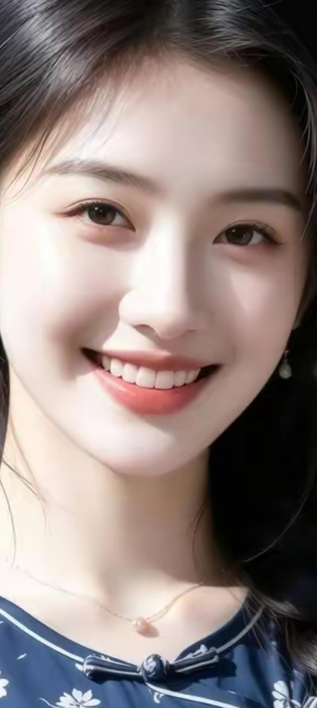 微笑是最美的语言，阳光女孩的一天从微笑开始！😊✨