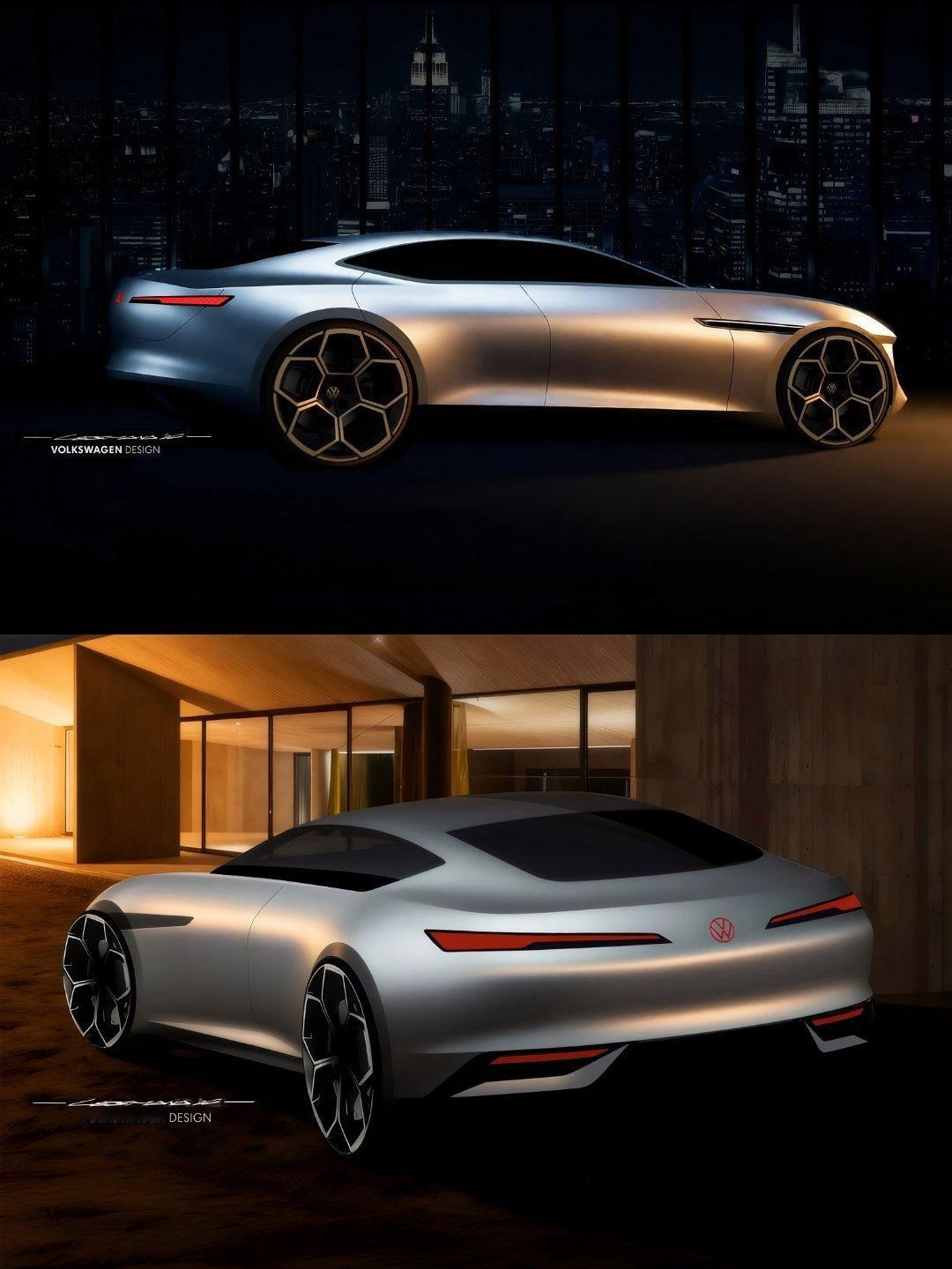 全新ID.UNYX 09，打个分吧大v聊车大众id.unyx