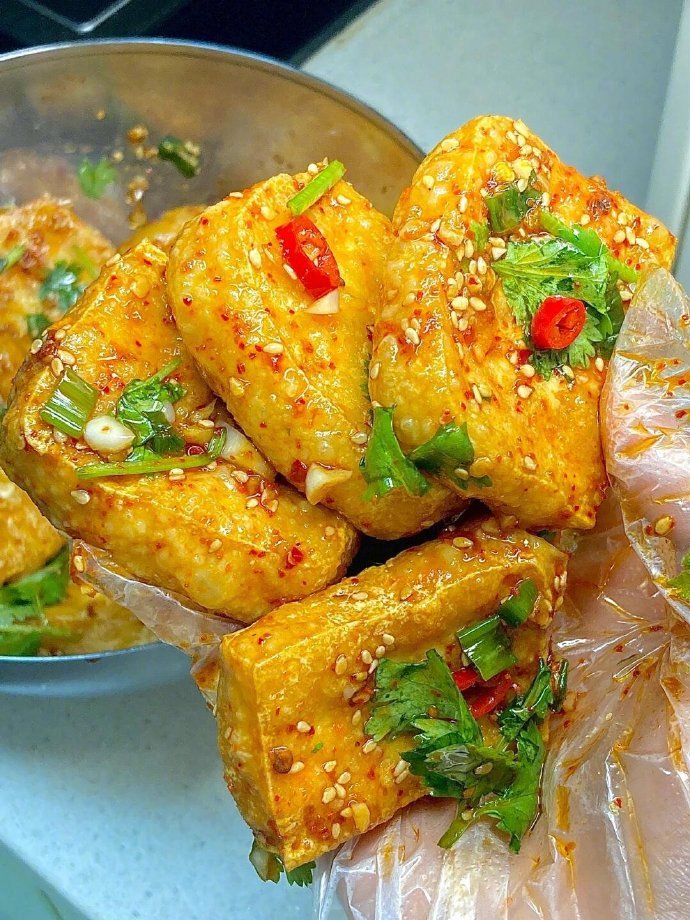 豆腐这样拌！！拿肉都不换！ 