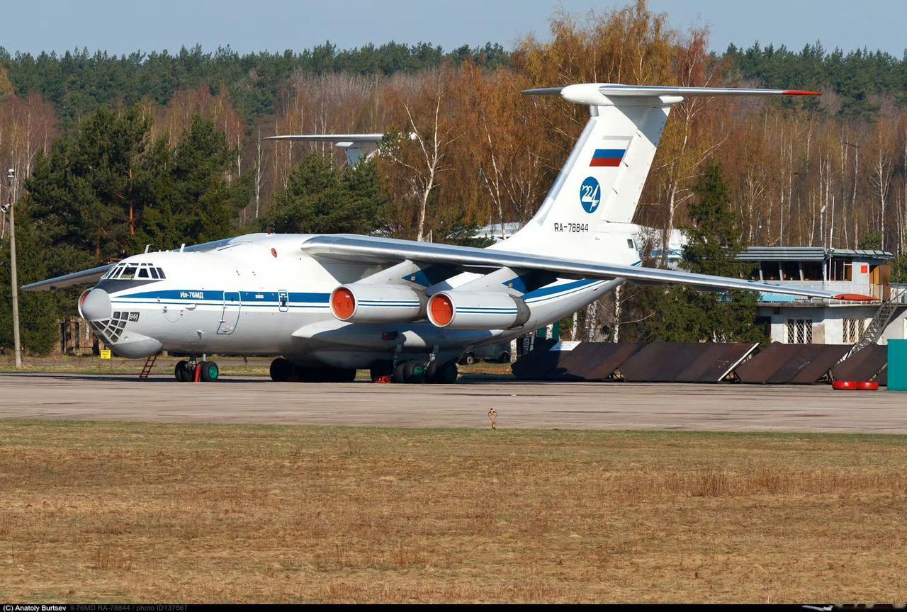 俄罗斯空天军第224特别飞行队伊尔-76MD运输机RF-78844
