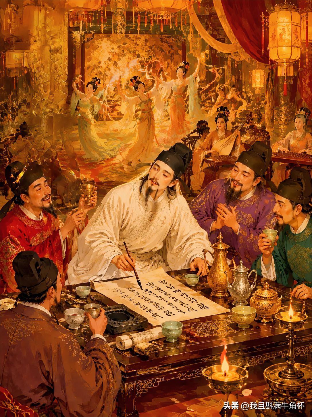 上联：与君纵酒昏昏醉
下联：有请雅士[玫瑰][玫瑰][玫瑰]