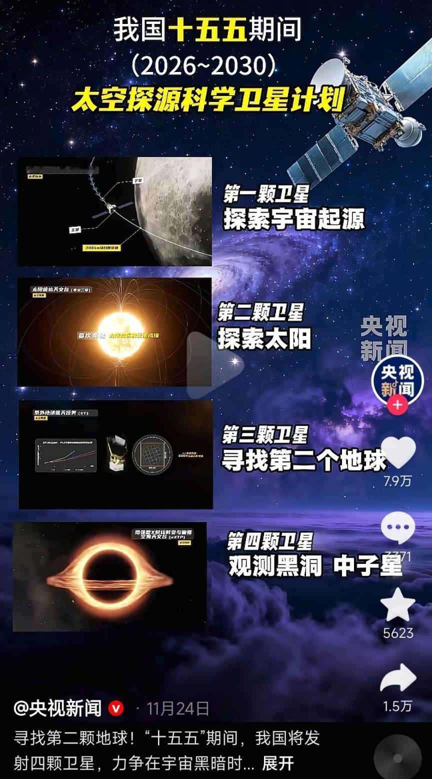 中国官宣"找第二地球"：不是流浪，是宇宙级追问
 
2025年11月，中国科学院