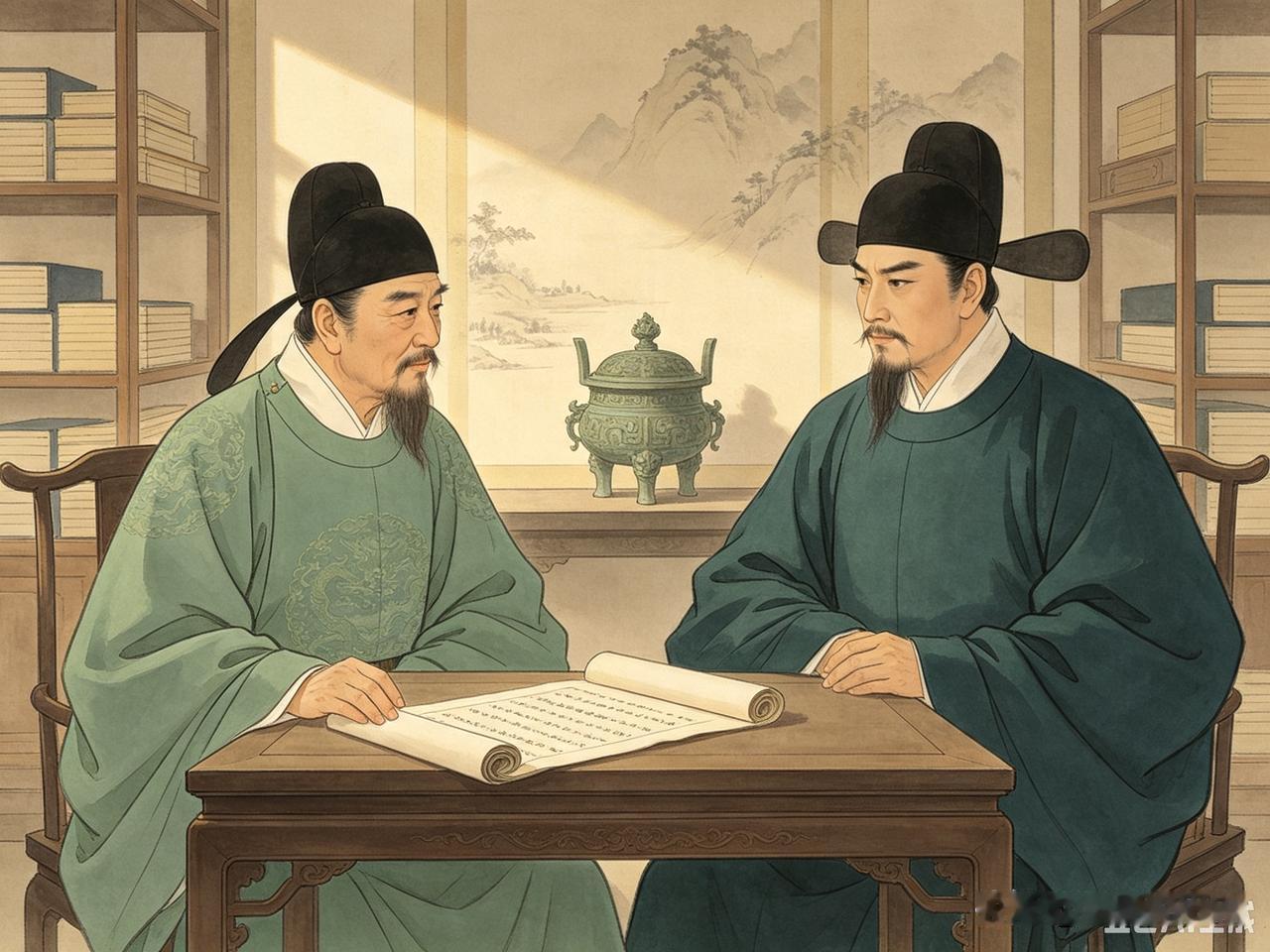 嘉祐四年（1059年），宋仁宗任命包拯为三司使（最高财政长官）。这一任命却引来欧