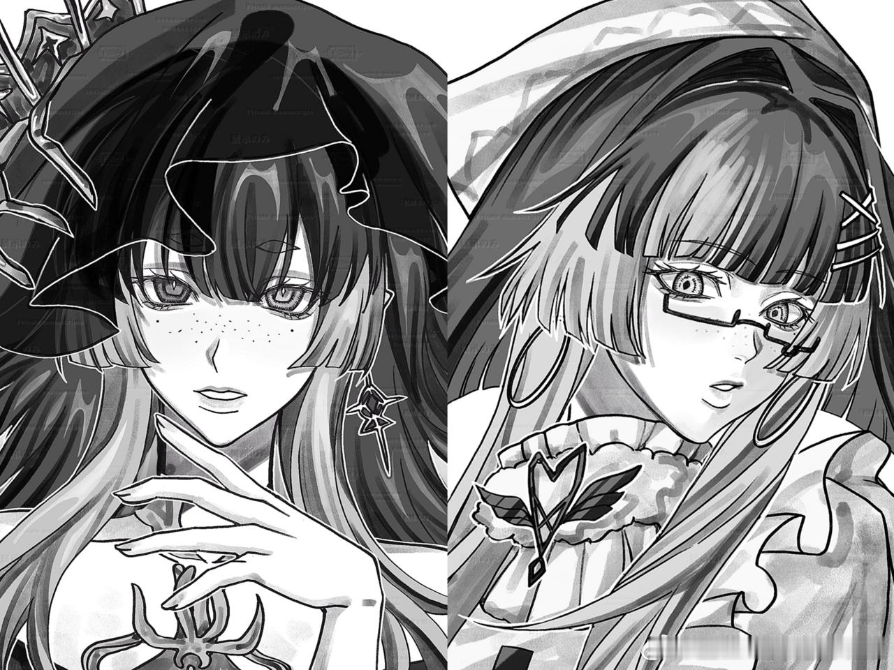 〖谁1〗有无妻妻像。右是一个欧擦妹左是她的欧擦，右死后进入她欧擦的世界观并单向虐