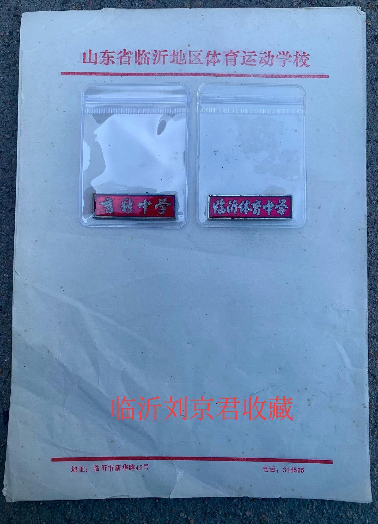 见证临沂教育的发展历史！临沂体育中学、育新中学校徽，山东省临沂地区体育运动学校的