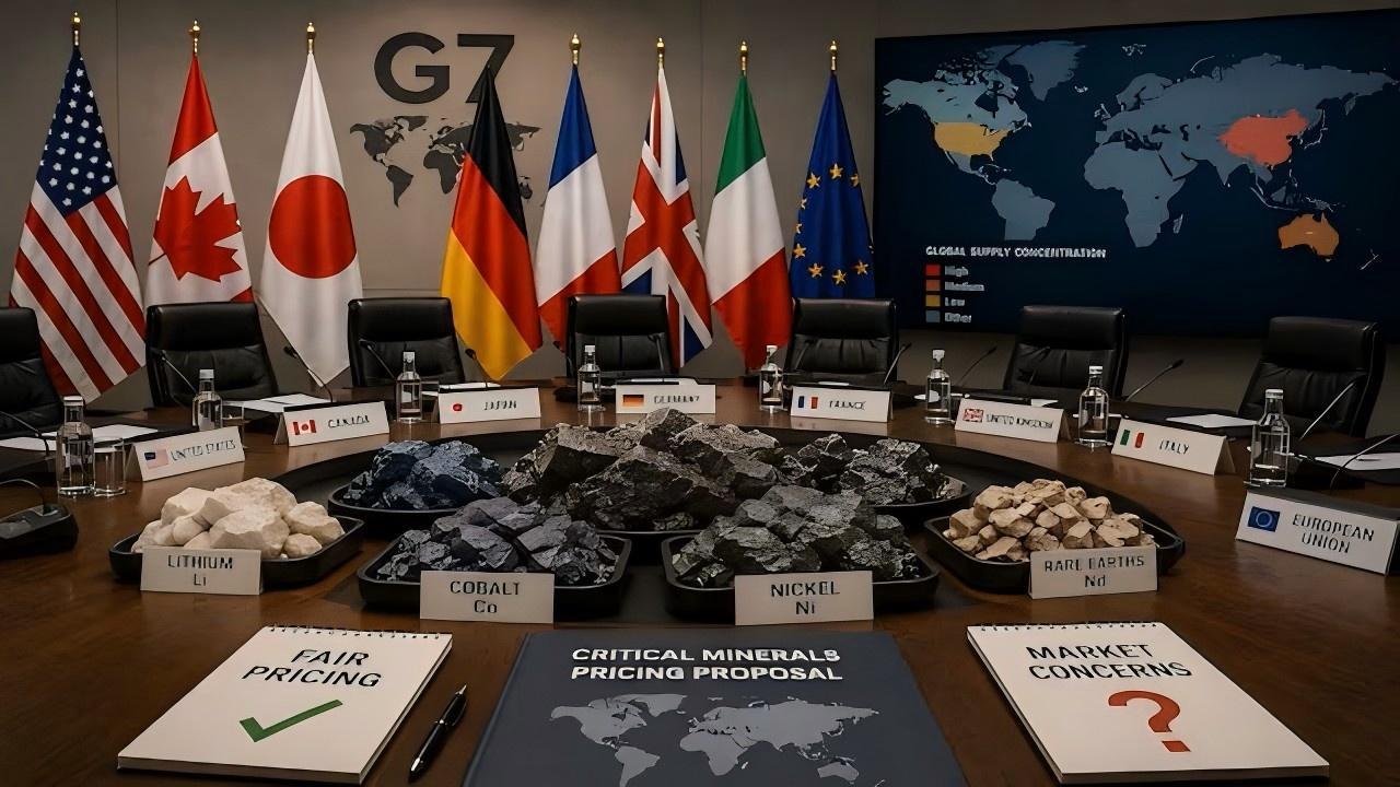美国想拉着盟友搞“矿产小圈子”对抗中国，结果G7先内讧了
万斯今年2月拍着胸脯说