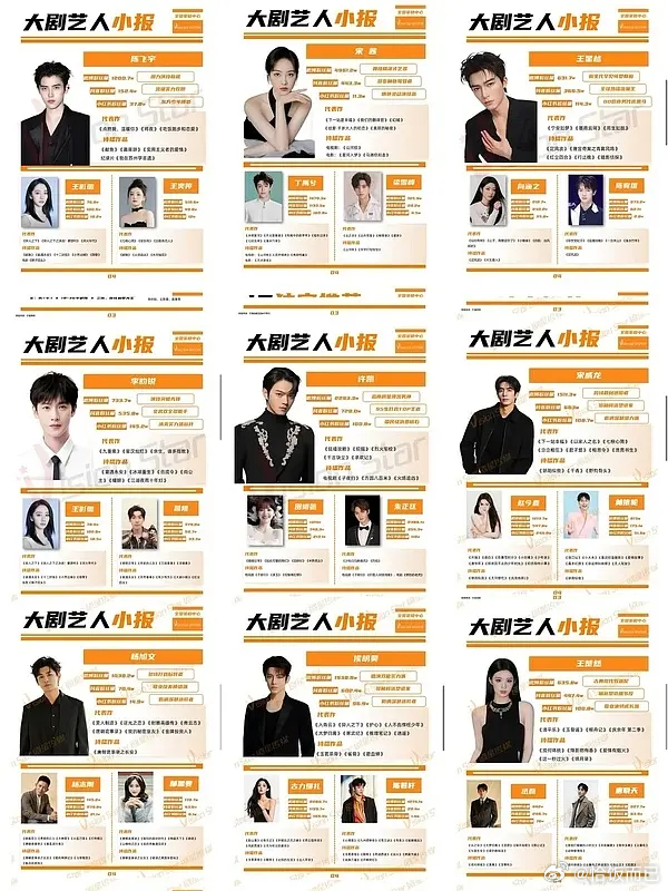 原来所有的招商海报都是公众号套同一个模版做的 