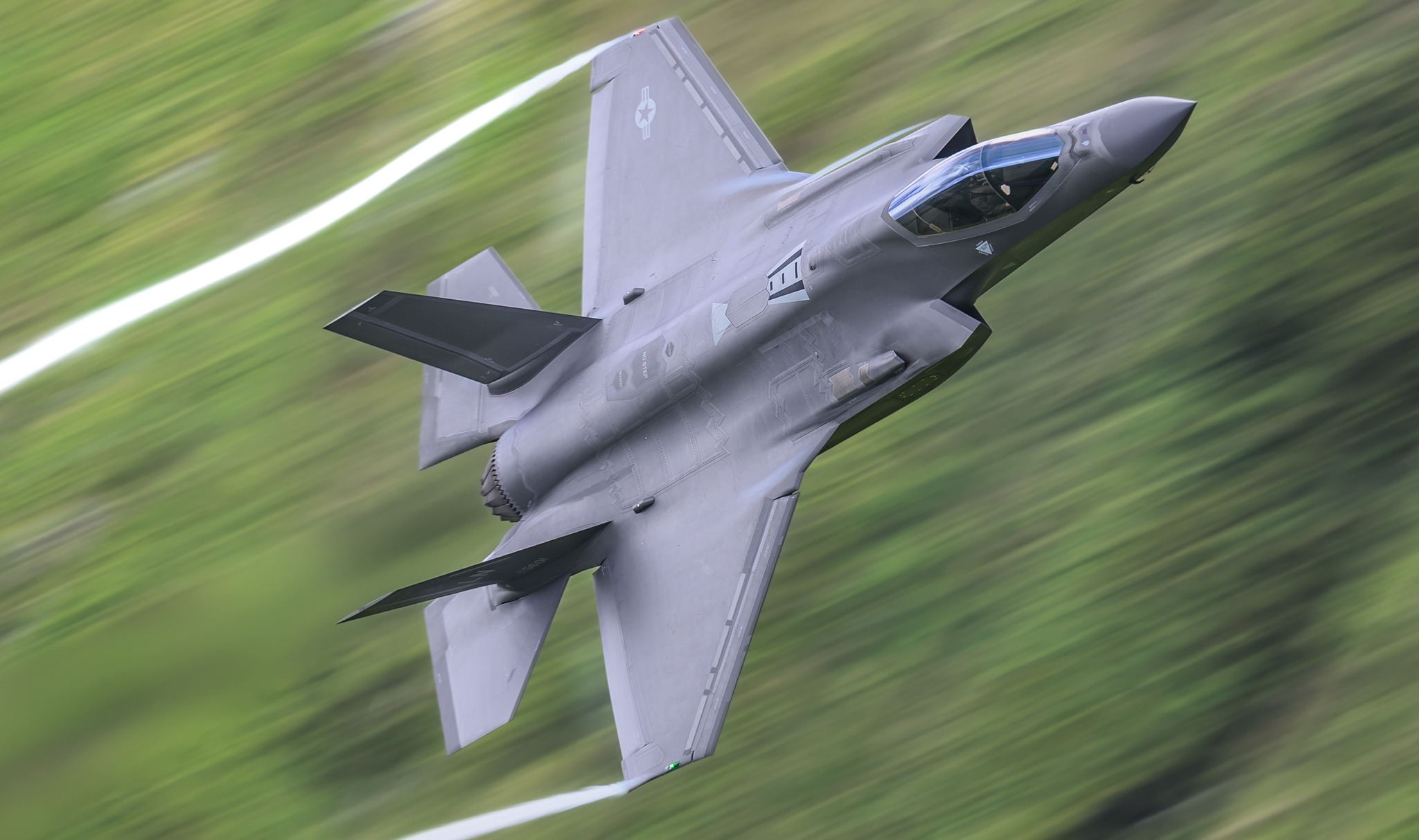 峡谷上空的F-35A 每天认识一件兵器 烽火问鼎计划 ​​​