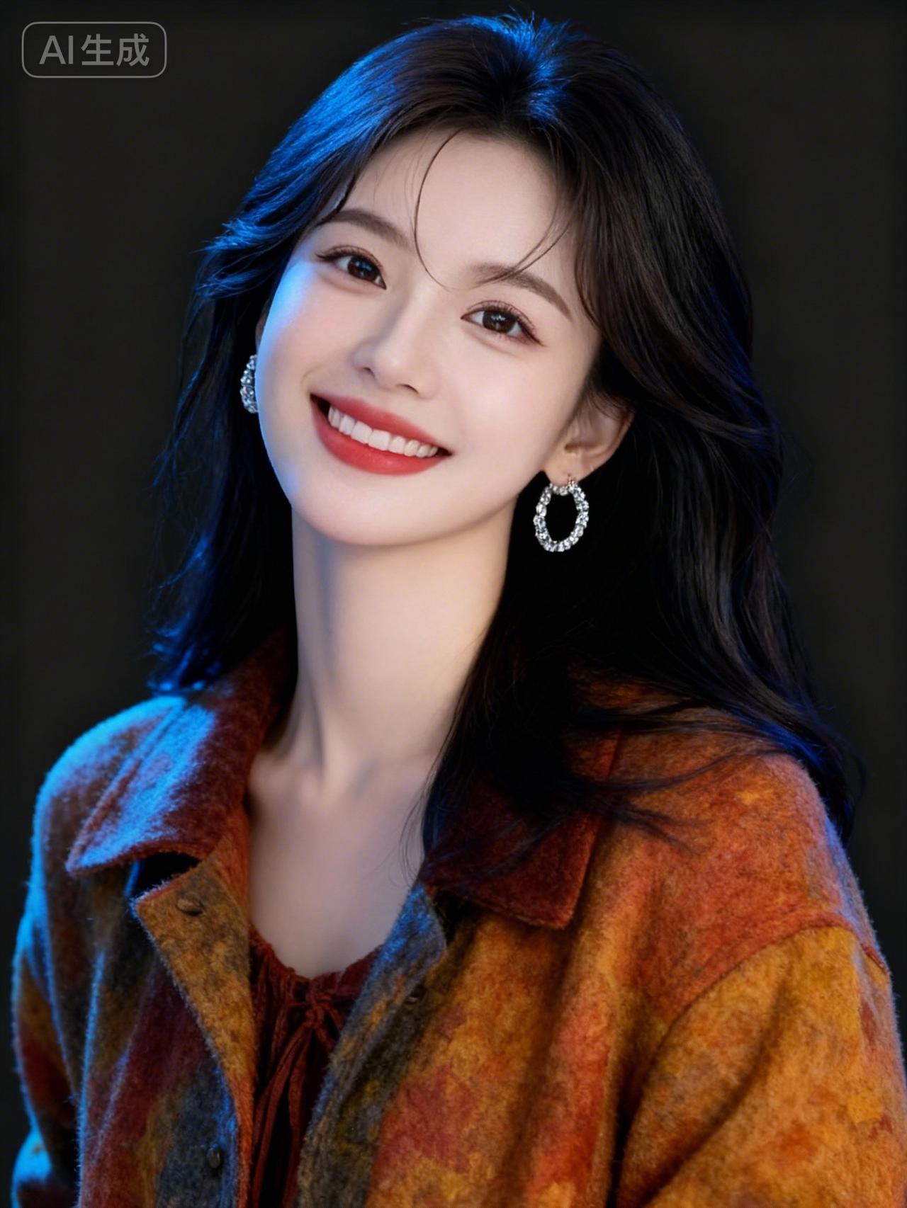 温柔微笑，暖心穿搭，元气满满的一天！🌞💖