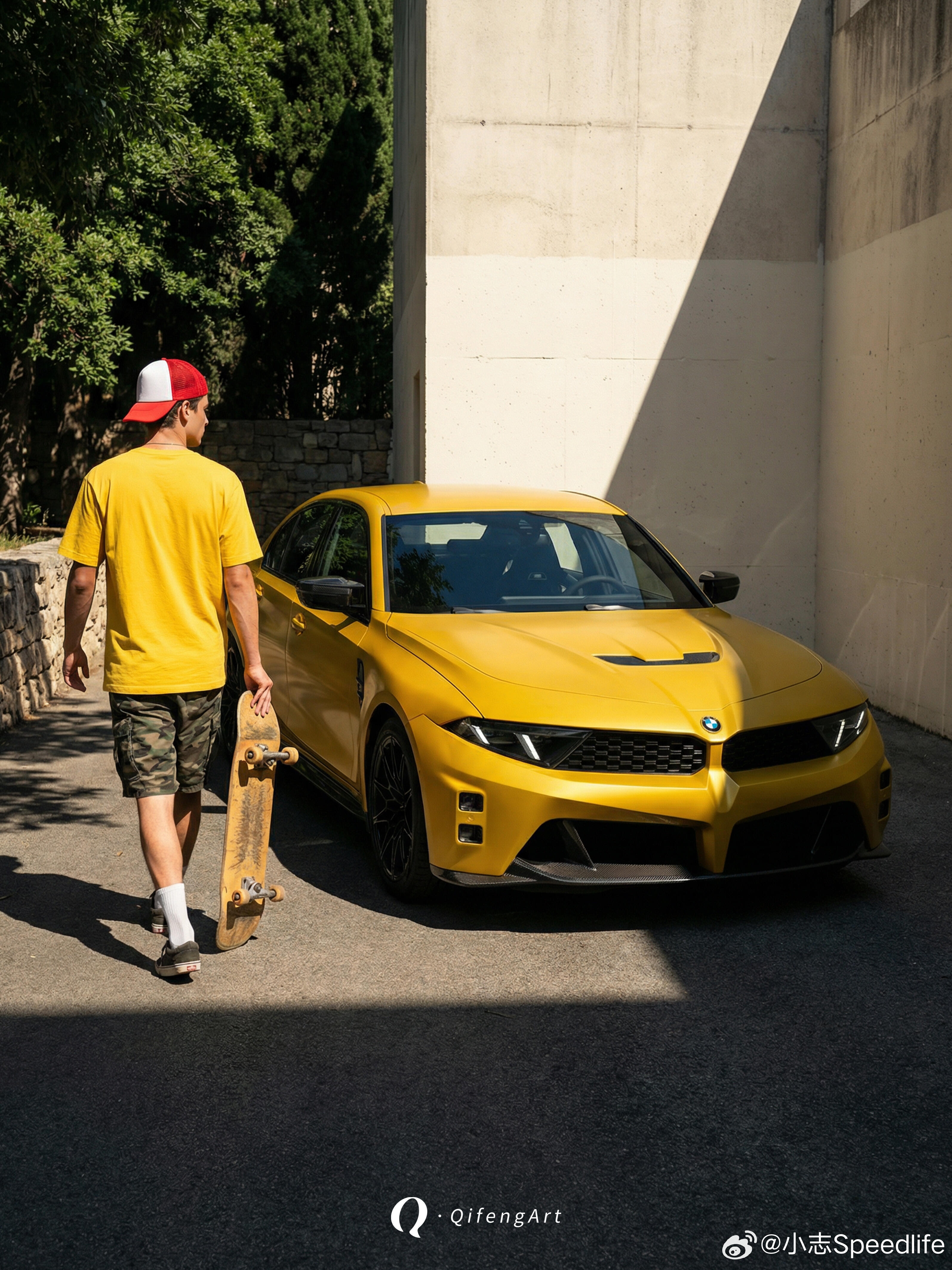 纯电M3长这样的话你们喜欢吗？大v聊车宝马宝马M3