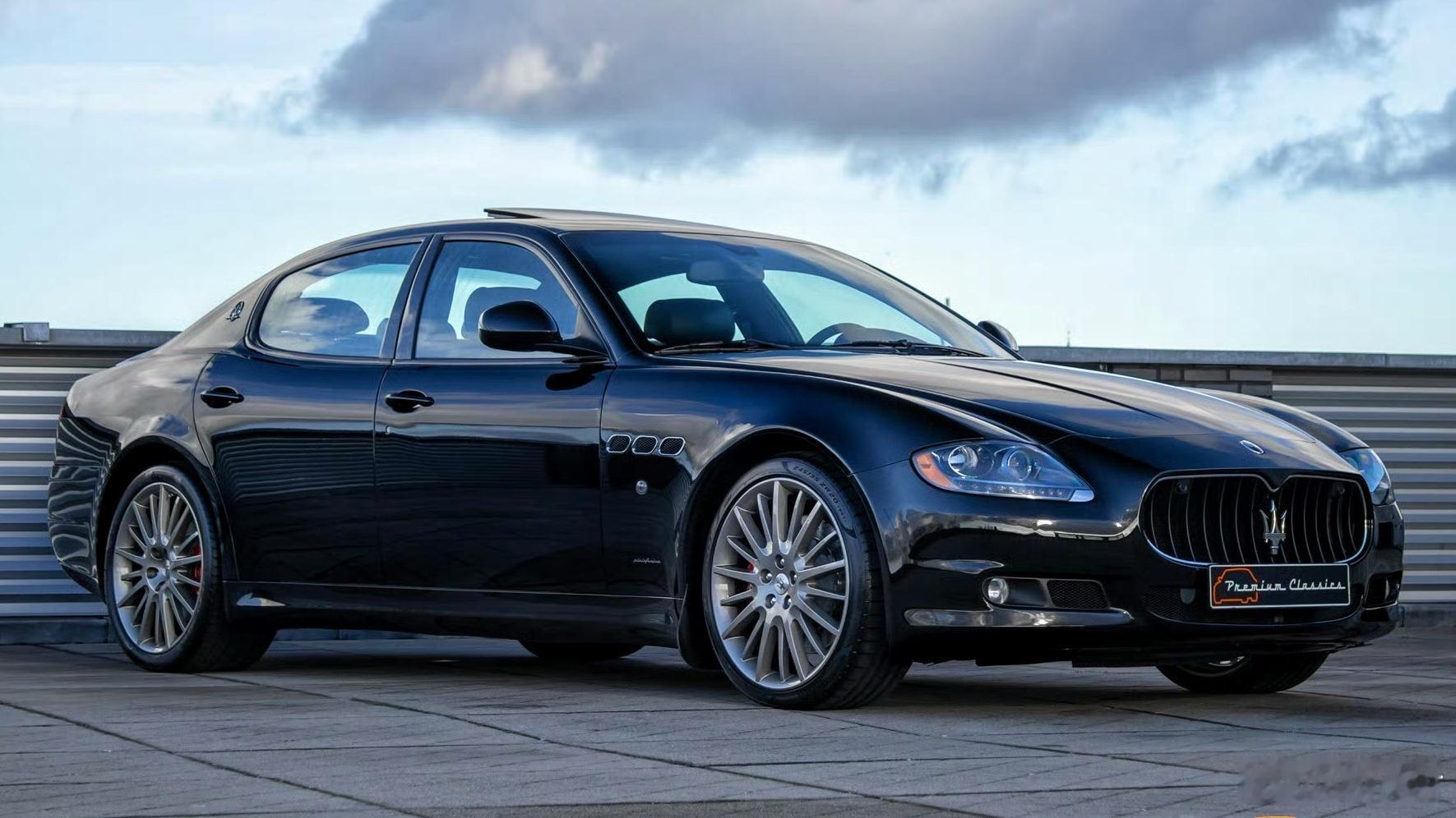 我有一个大胆的想法，把Maserati Quattroportte GTS 4.