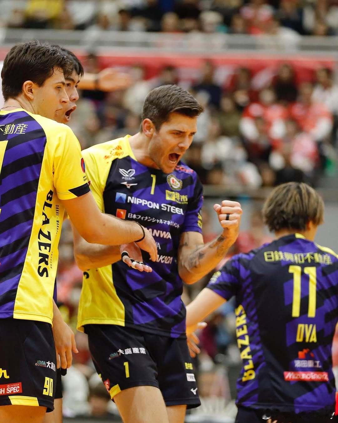 【日超男排】常规赛第四周，大阪堺1-3（25-22 22-25 21-25 19