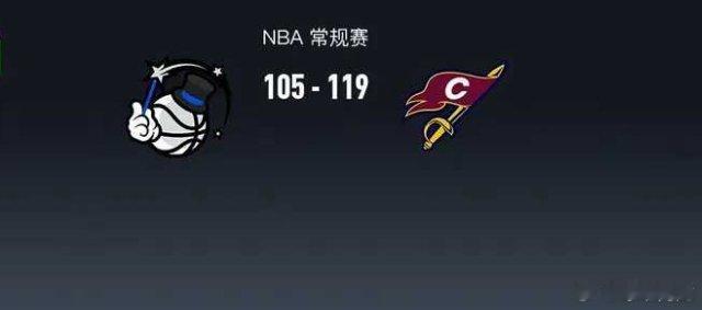 北京时间1月25日NBA 常规赛，奥兰多魔术对阵克利夫兰骑士。半场魔术48-55