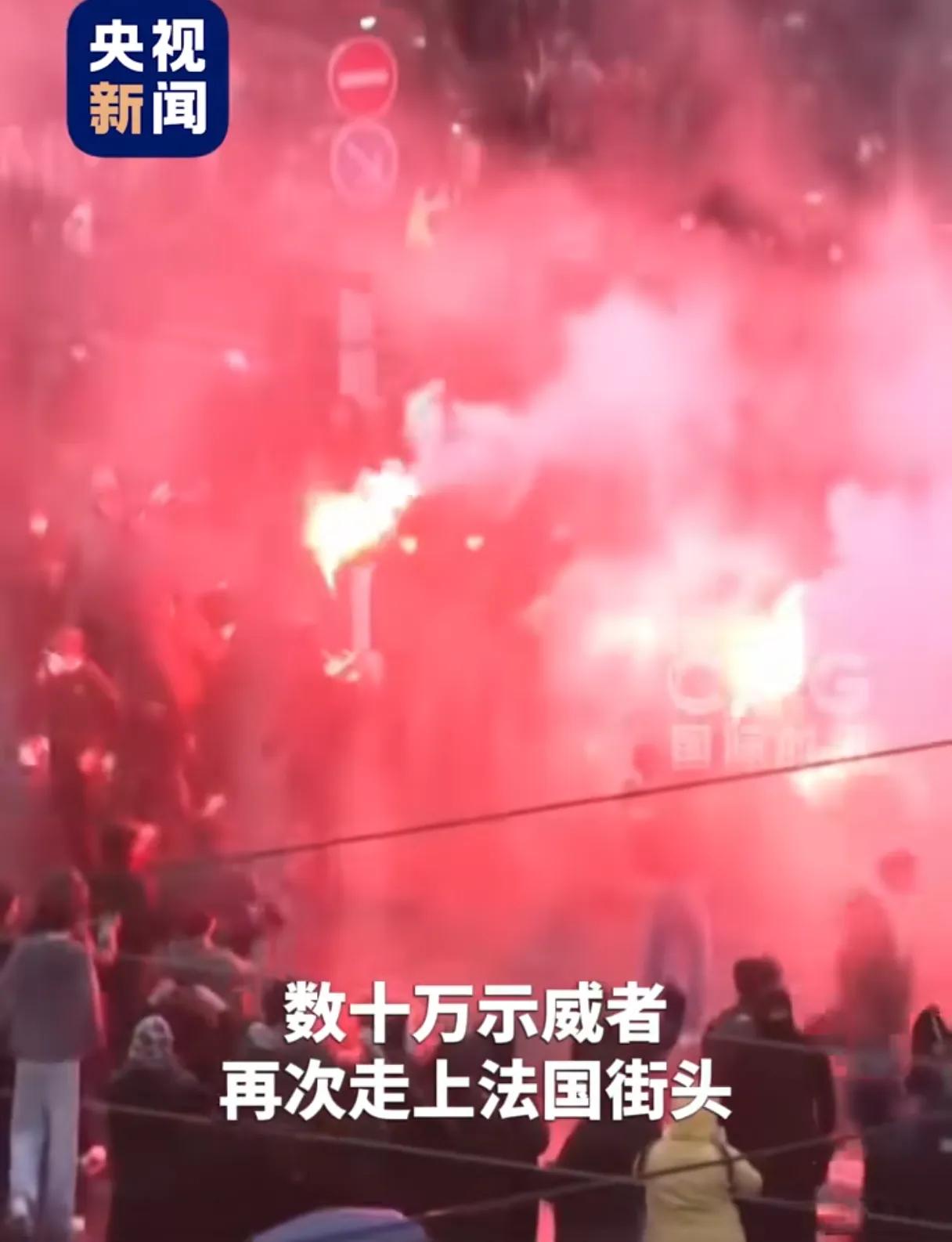 欧洲人软饭吃习惯了，现在吃不上了，就开始上街。
过去的几十年，他们靠着北约的庇护