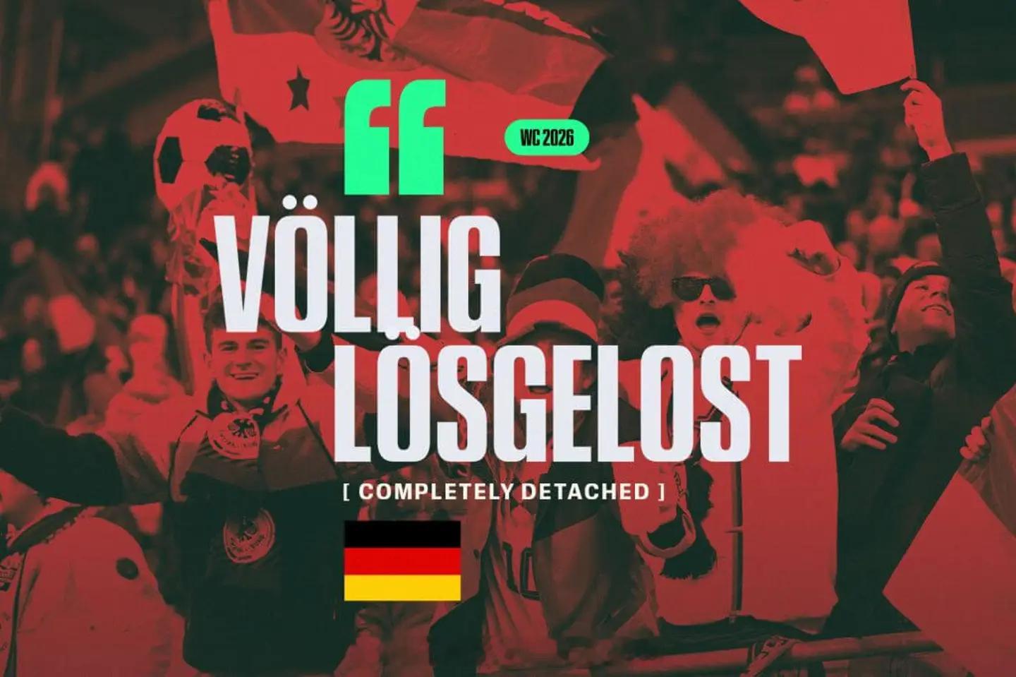 TA《The Language of Soccer》：E组 德国Völlig l