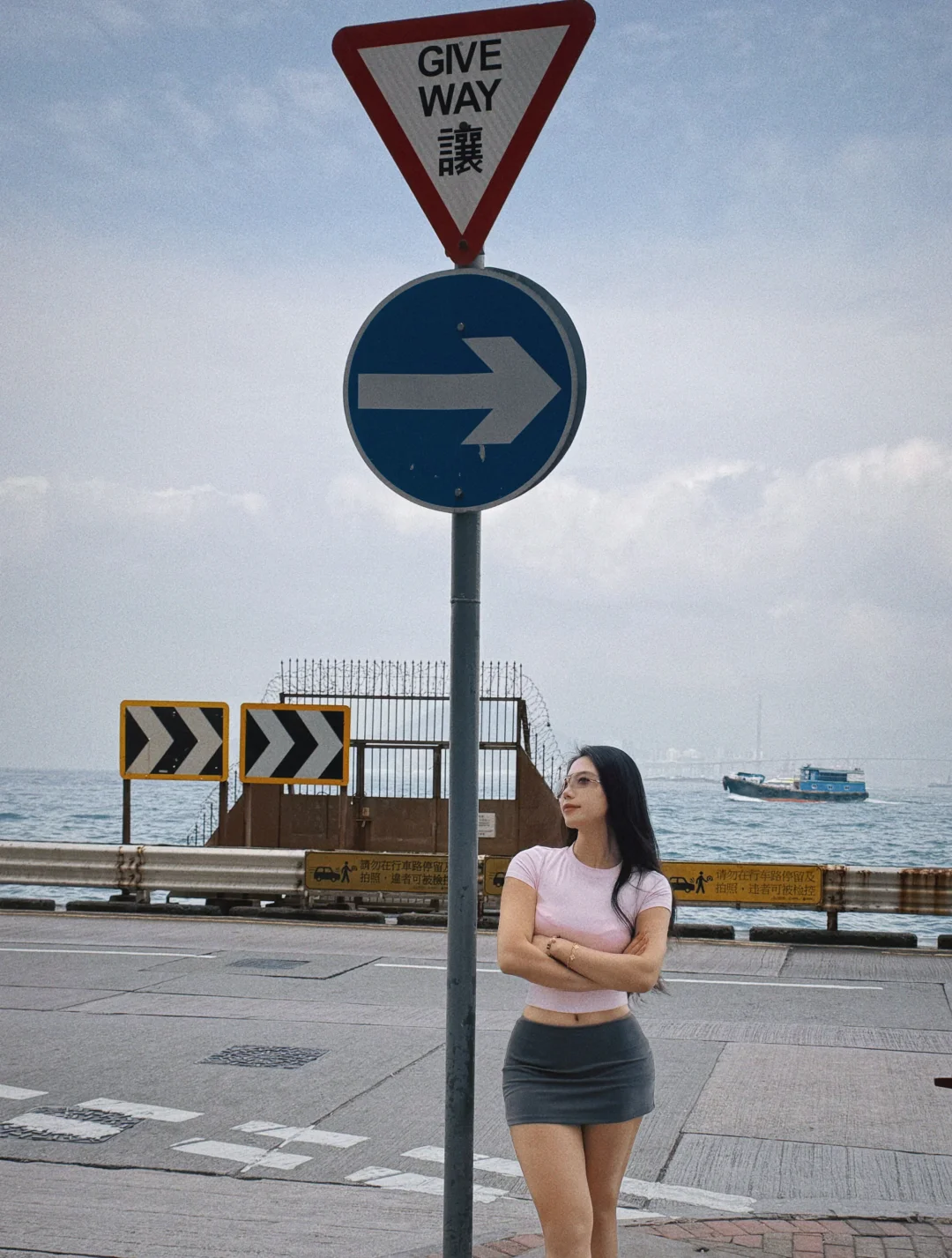 敢在香港穿高跟鞋的女人