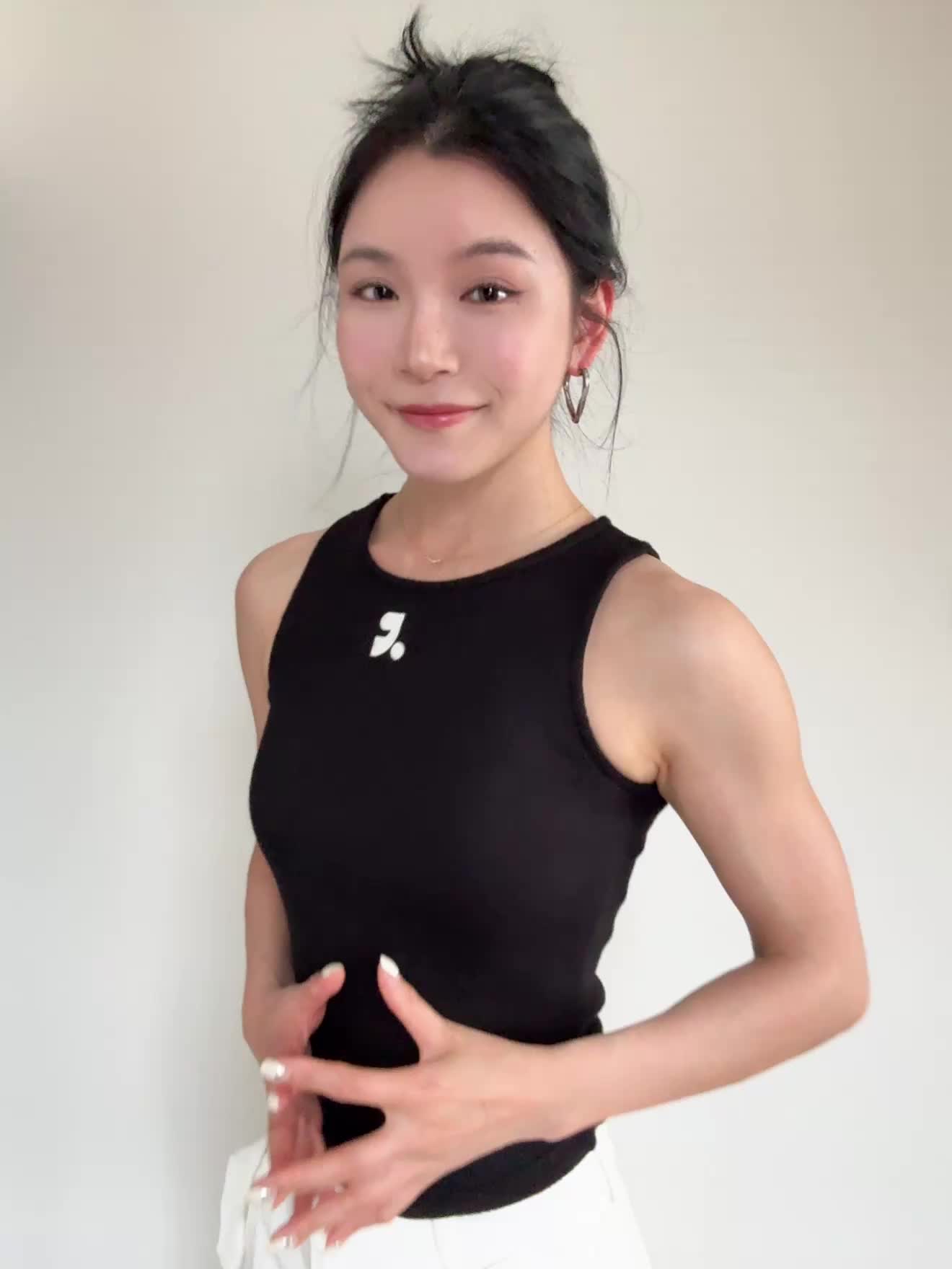 有一点点训练痕迹！