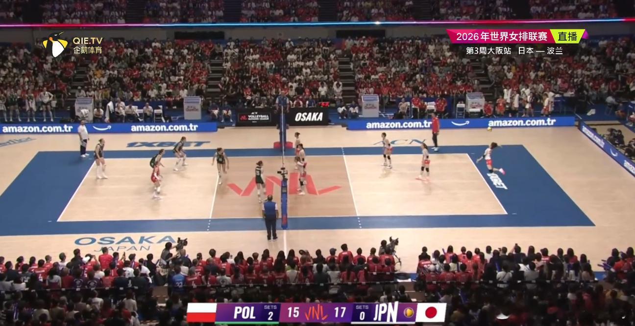 大比分0-2落后，日本坐镇主场，还有机会不？2026世界女排联赛国际排坛动态