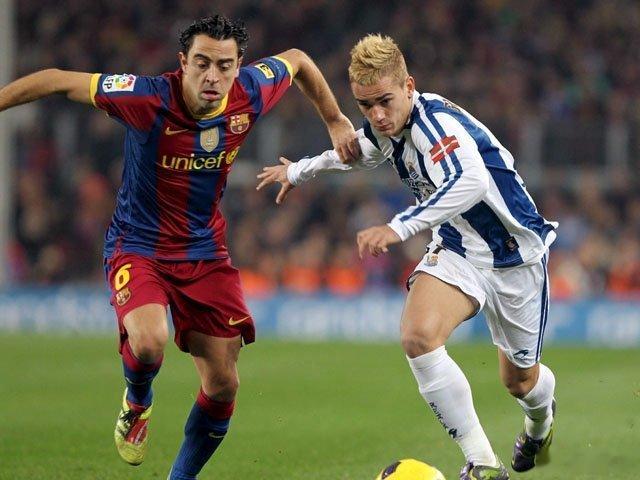 Griezmann vs barcelona , 2010/11 . 巴萨夺冠游