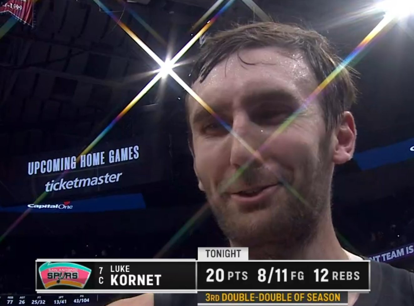 科内特：听说有人想抢我首发的位置