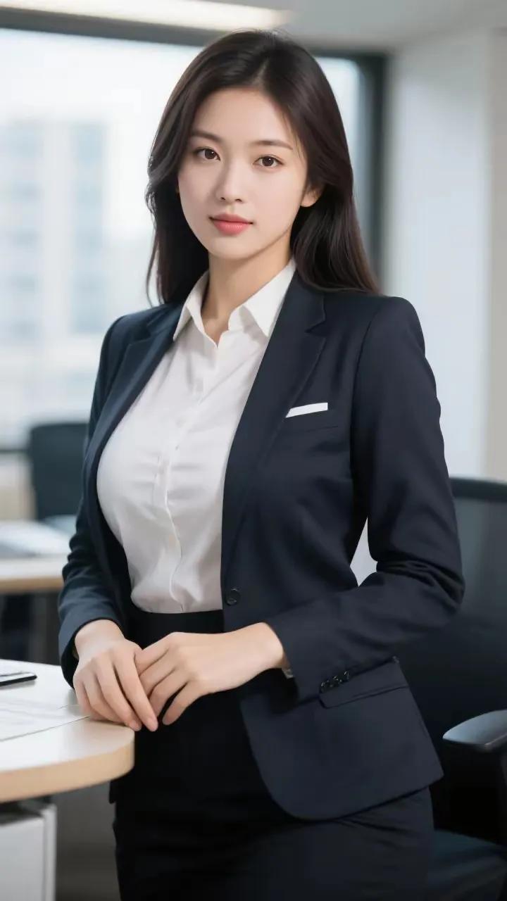 职场精英风，自信满满，专业干练！💼✨