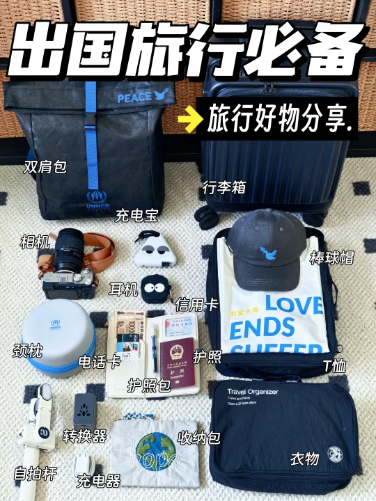 ✅带对=省一半事！出国旅行实用神器‼️