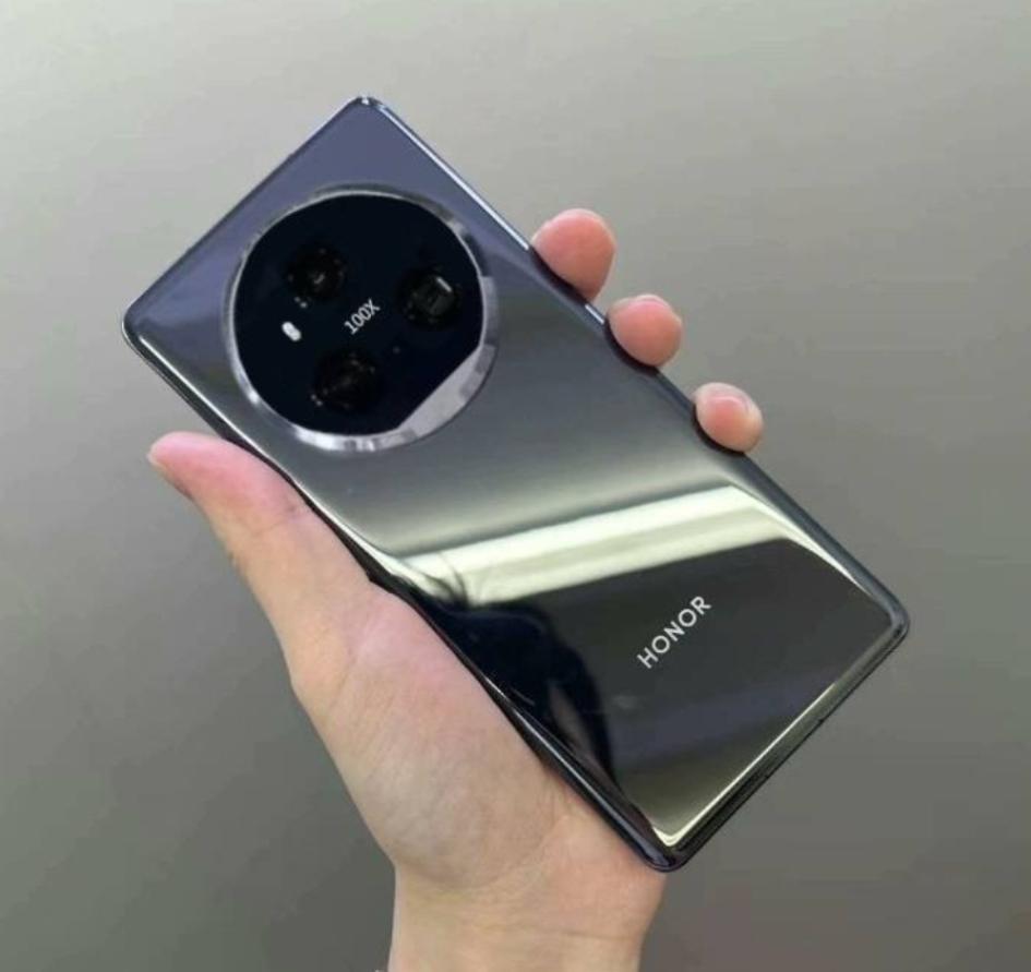 疑似荣耀Magic 6 Pro真机曝光，这颜值真心蛮不错的，就是相机模组deco