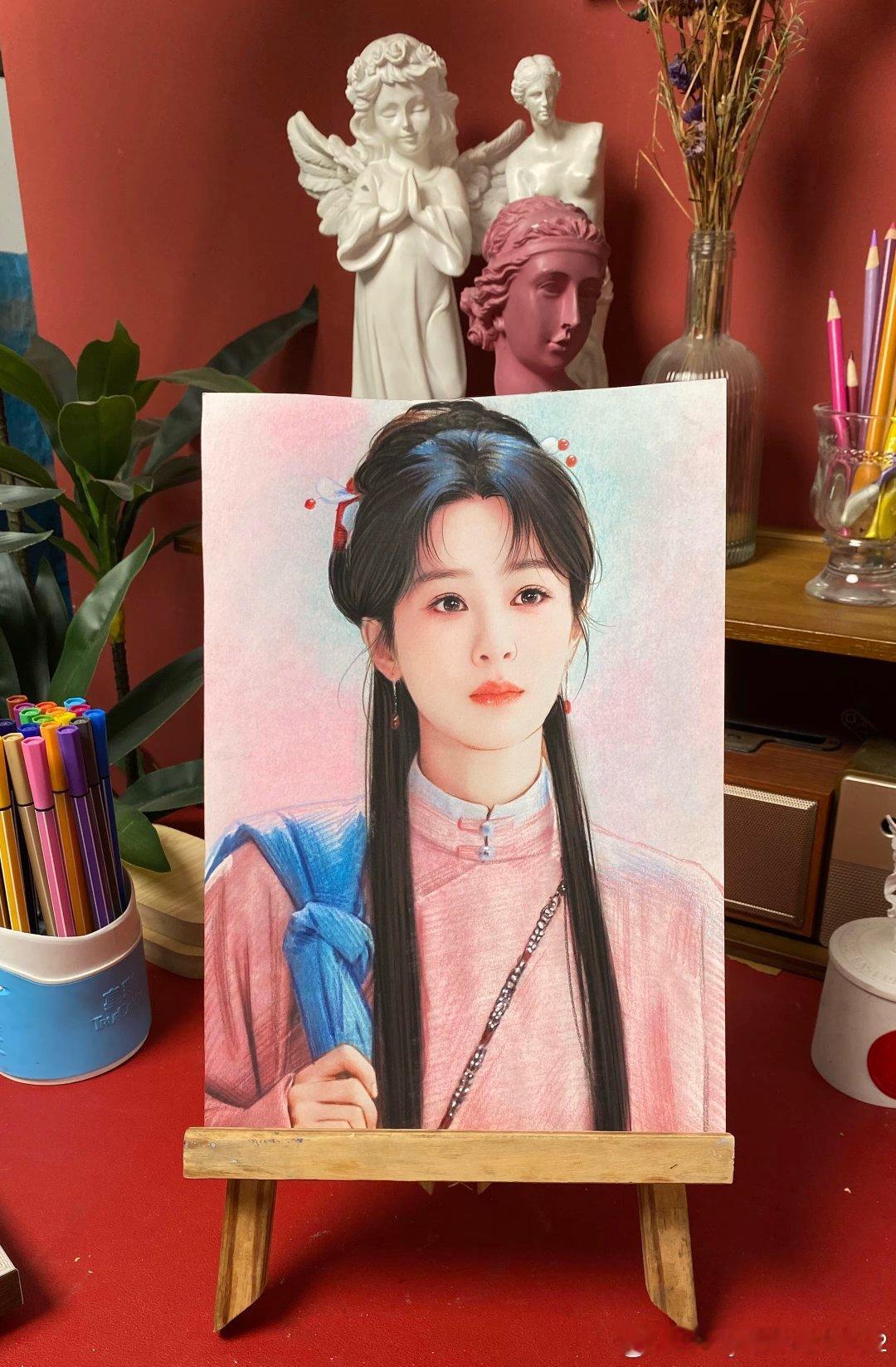 妈耶，这画得也太像杨紫李祯了吧！一模一样！这画工不得了啊！厉害👍🏻！ 