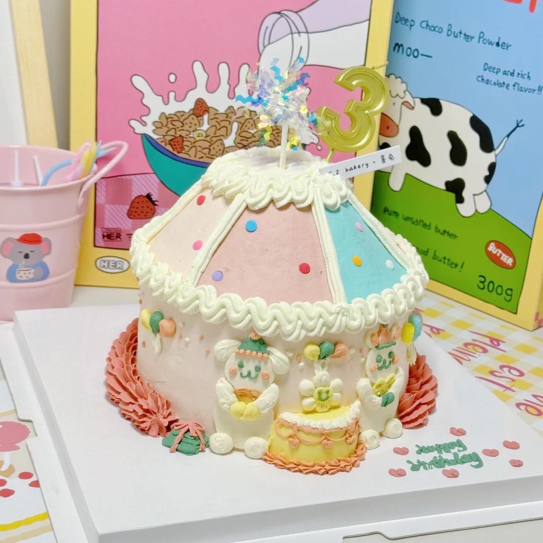 西安蛋糕 | 兔子🐰🎪彩色小屋