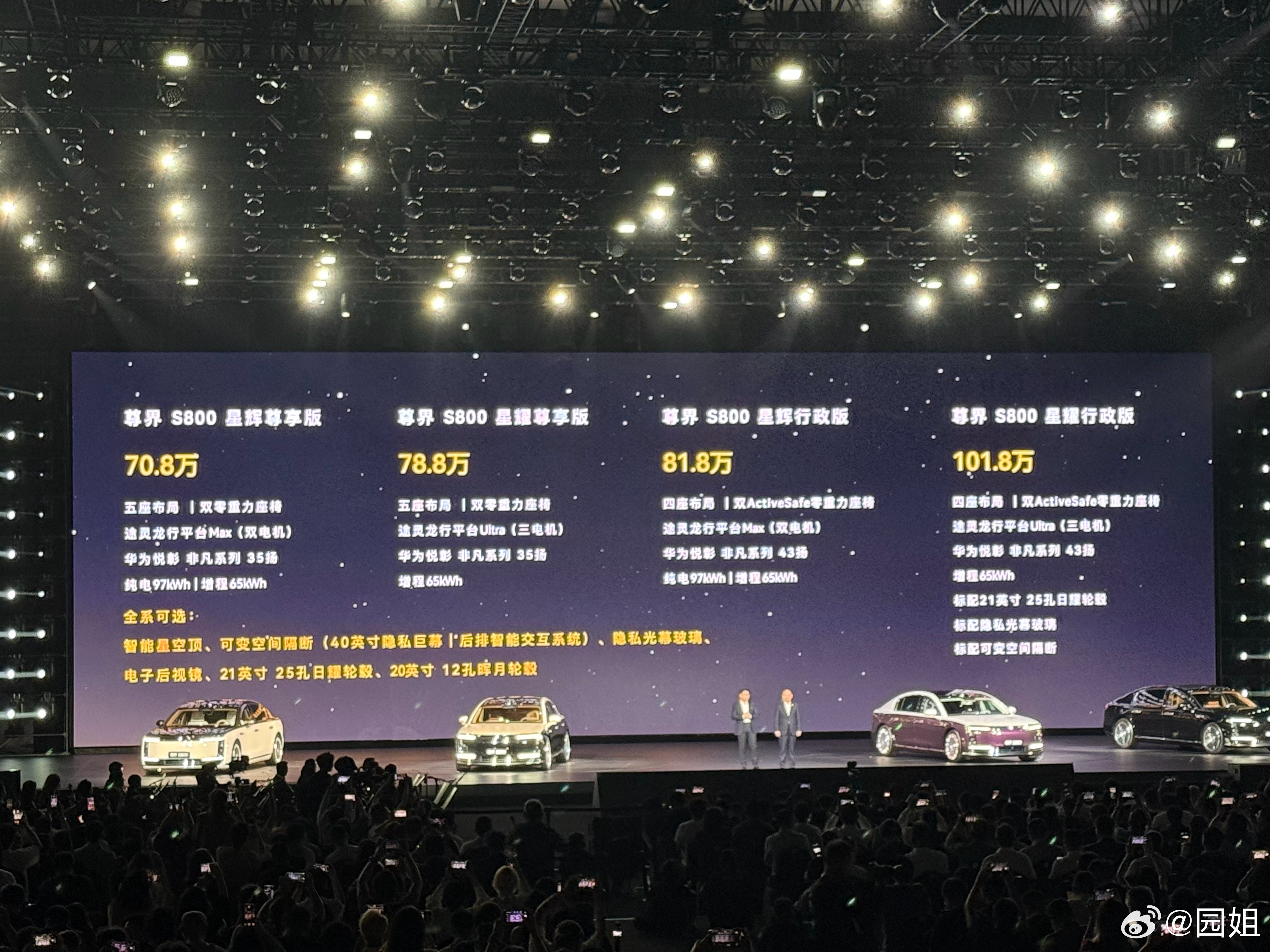 尊界S800价格来了，70.8万元起，这个价格你们猜到了吗？ ​​​