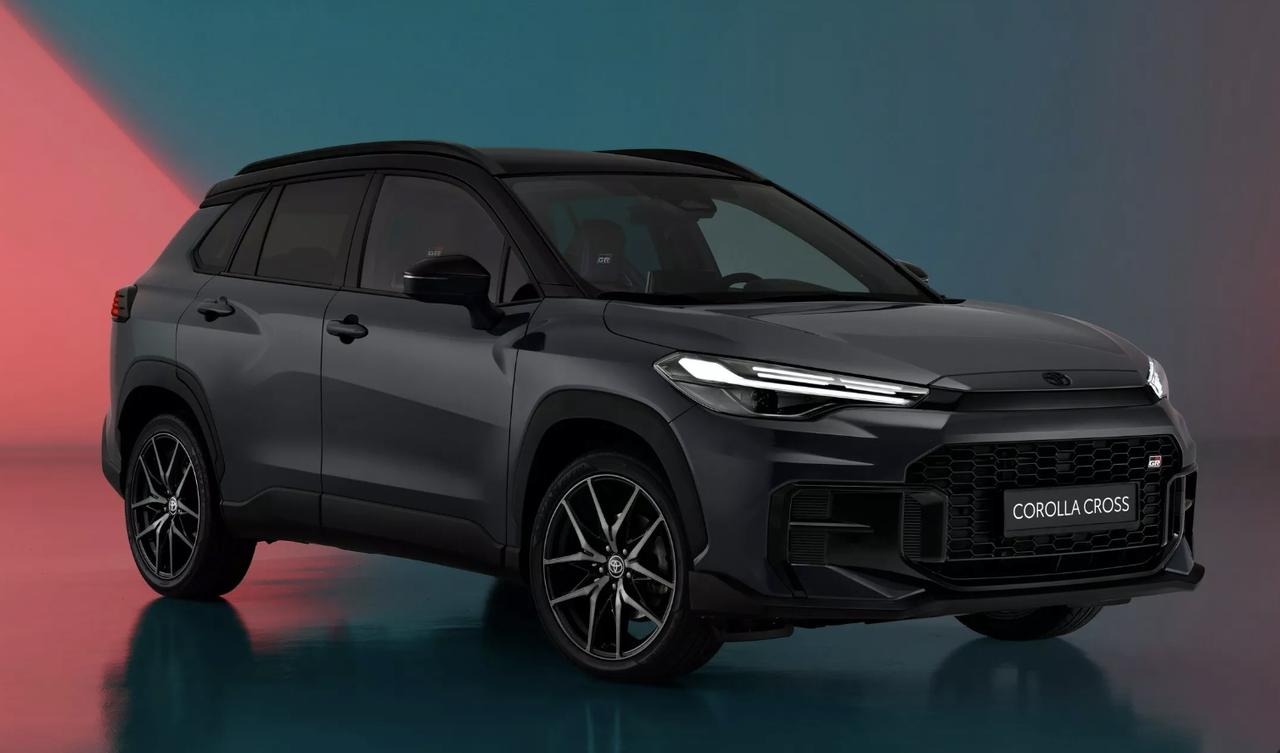 太帅太运动风了全新丰田Corolla Cross！对应国内卡罗拉锐放，车标与网格