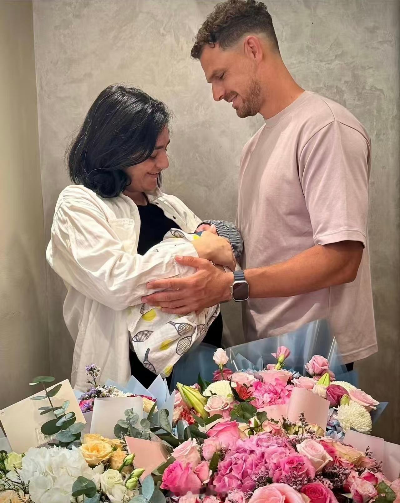 贾巴尔和老公迎来第一个孩子是个男孩网球talking大会wta