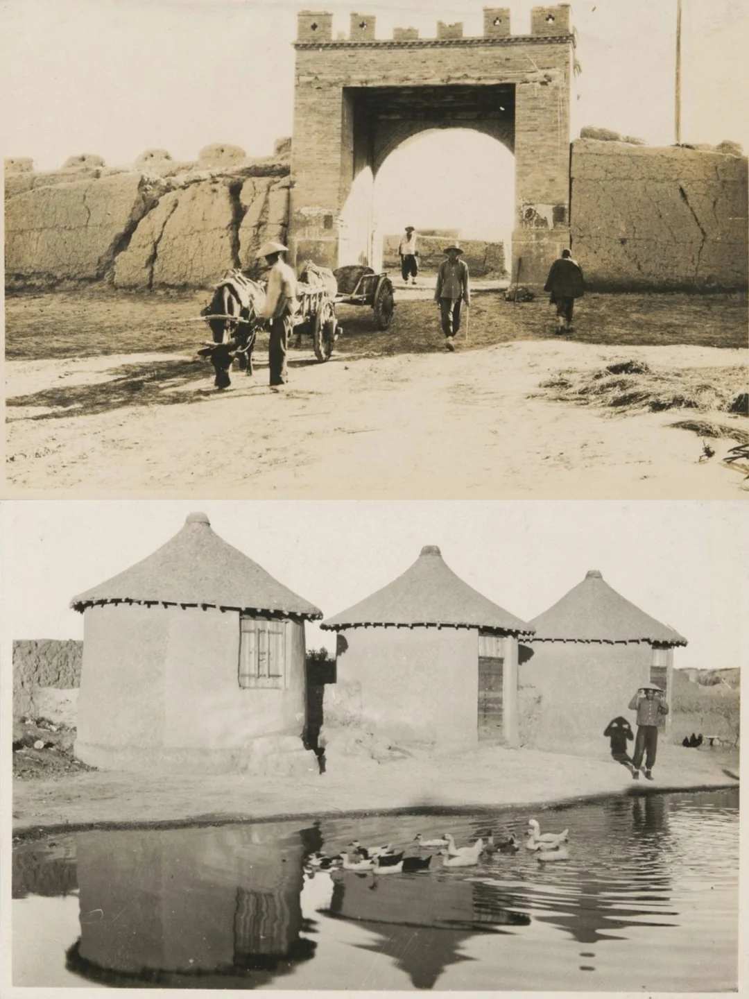 1932年内蒙古赤峰旧影 90年前的林西县风光