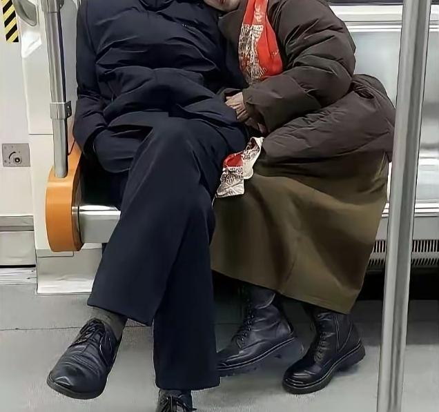 当我们老了出行的时候，老公还是像山一样那么容易依靠。即使他们已经走不动，爬不动的