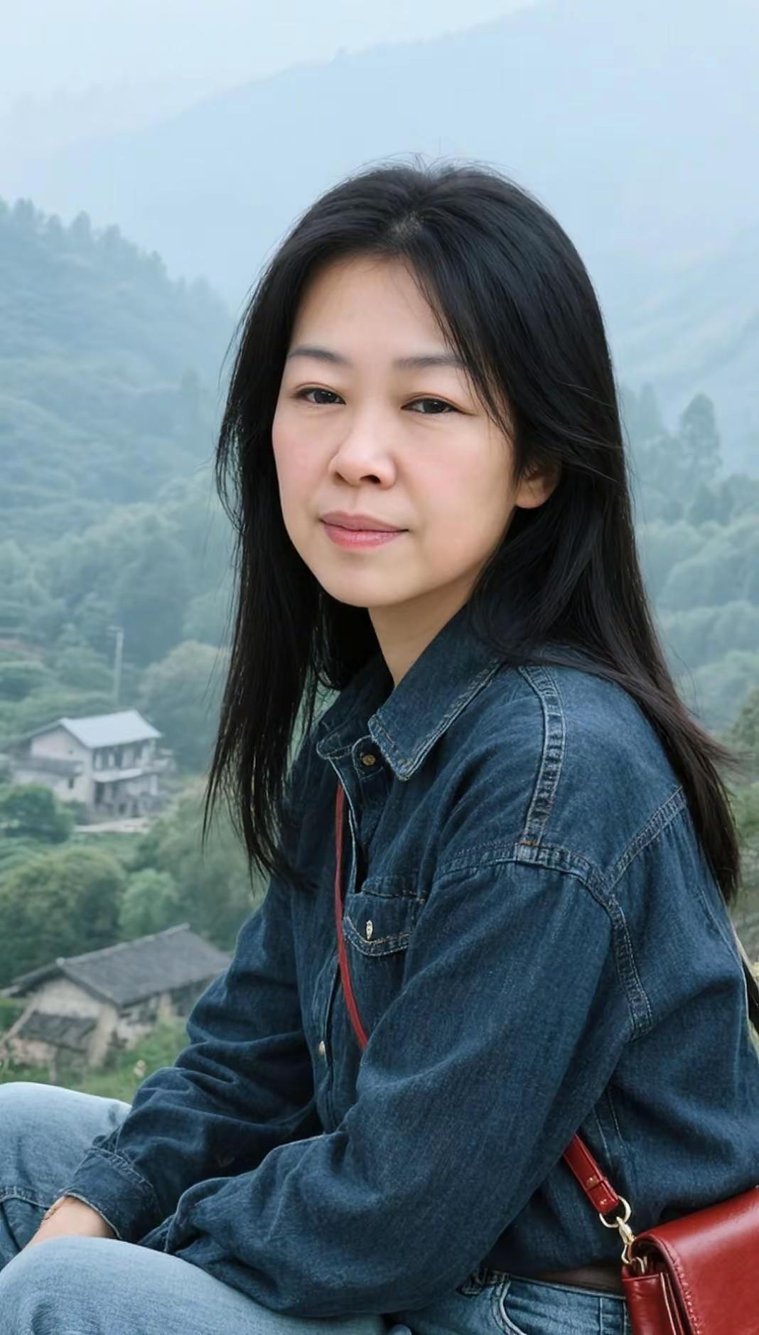 AI山野人像还原照 ai创作